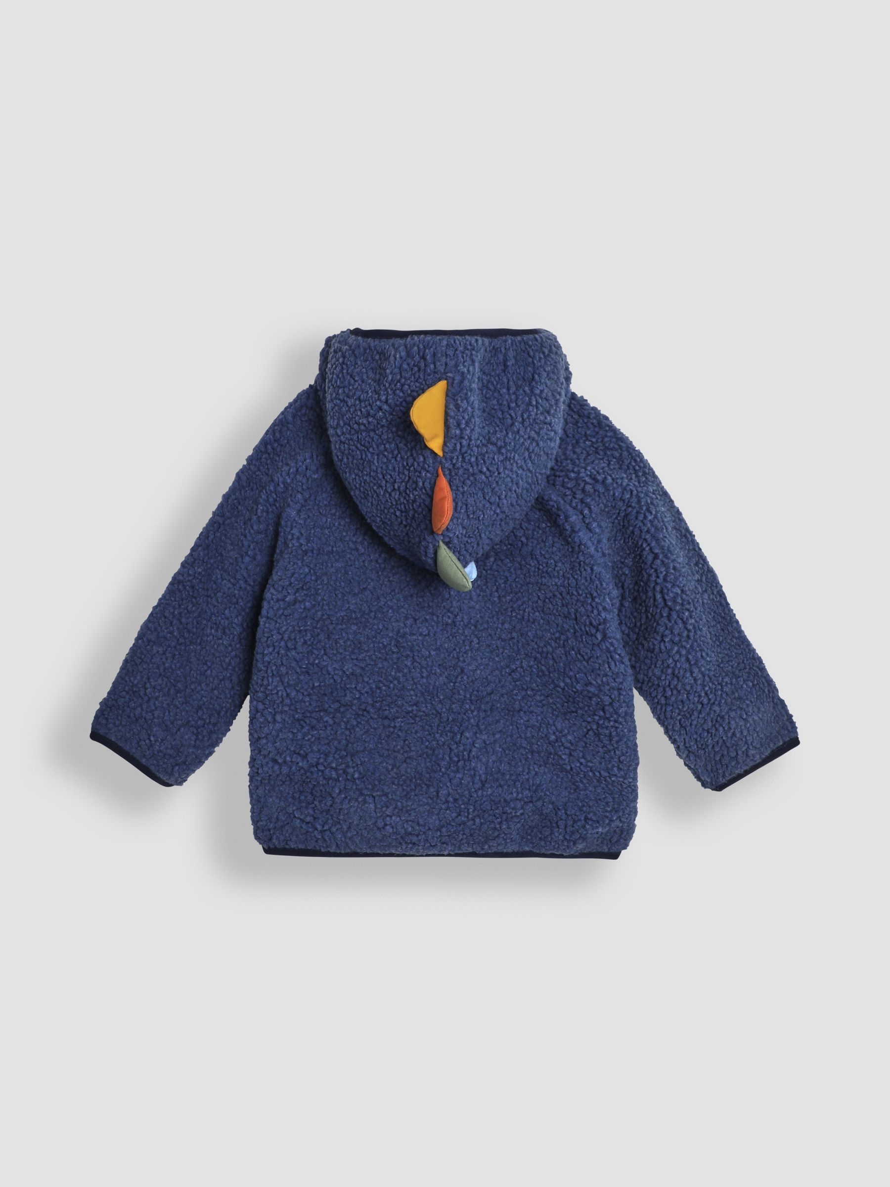 Navy Hooded Appliqué Teddy Fleece - Image 2 of 4
