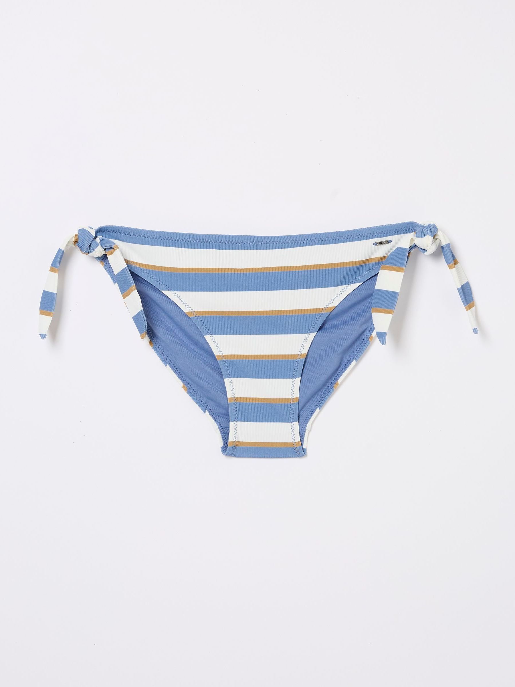 Ellis Blue Stripe Bikini Bottoms - Image 4 of 4 Ellis Blue Stripe Bikini Bottoms - Image 4 of 4