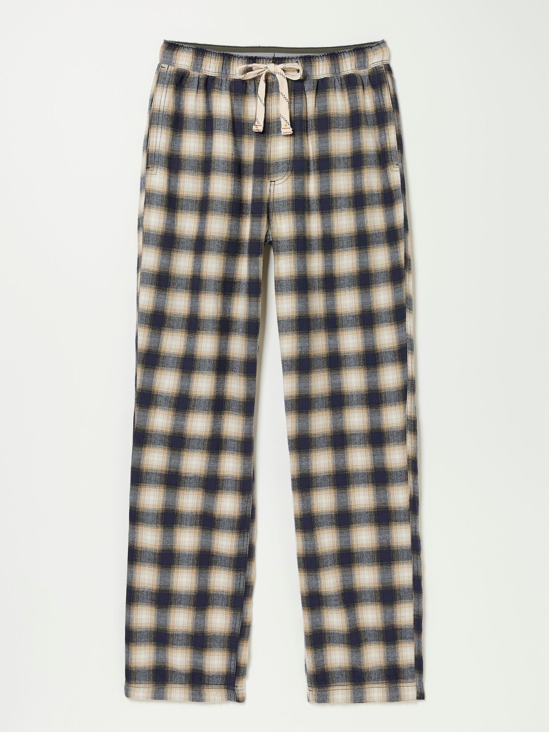 Bosham Natural Check Pyjama Bottoms - Image 6 of 6