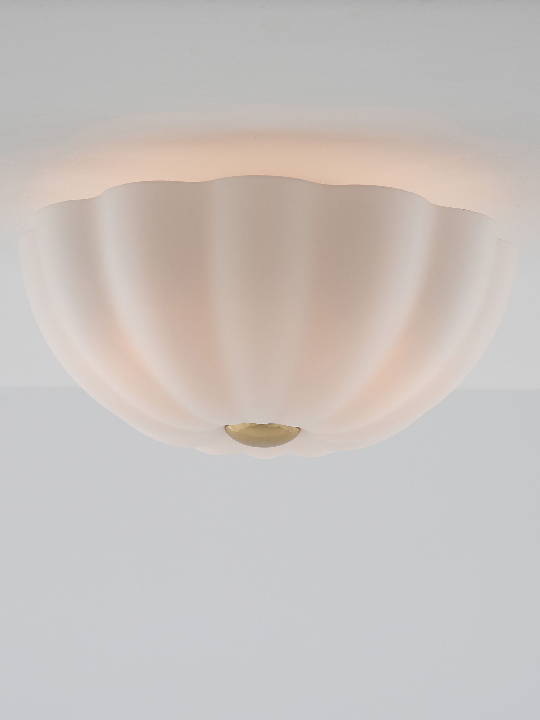 Houseof. Brass Flower Flush Ceiling Light - Image 2 of 4