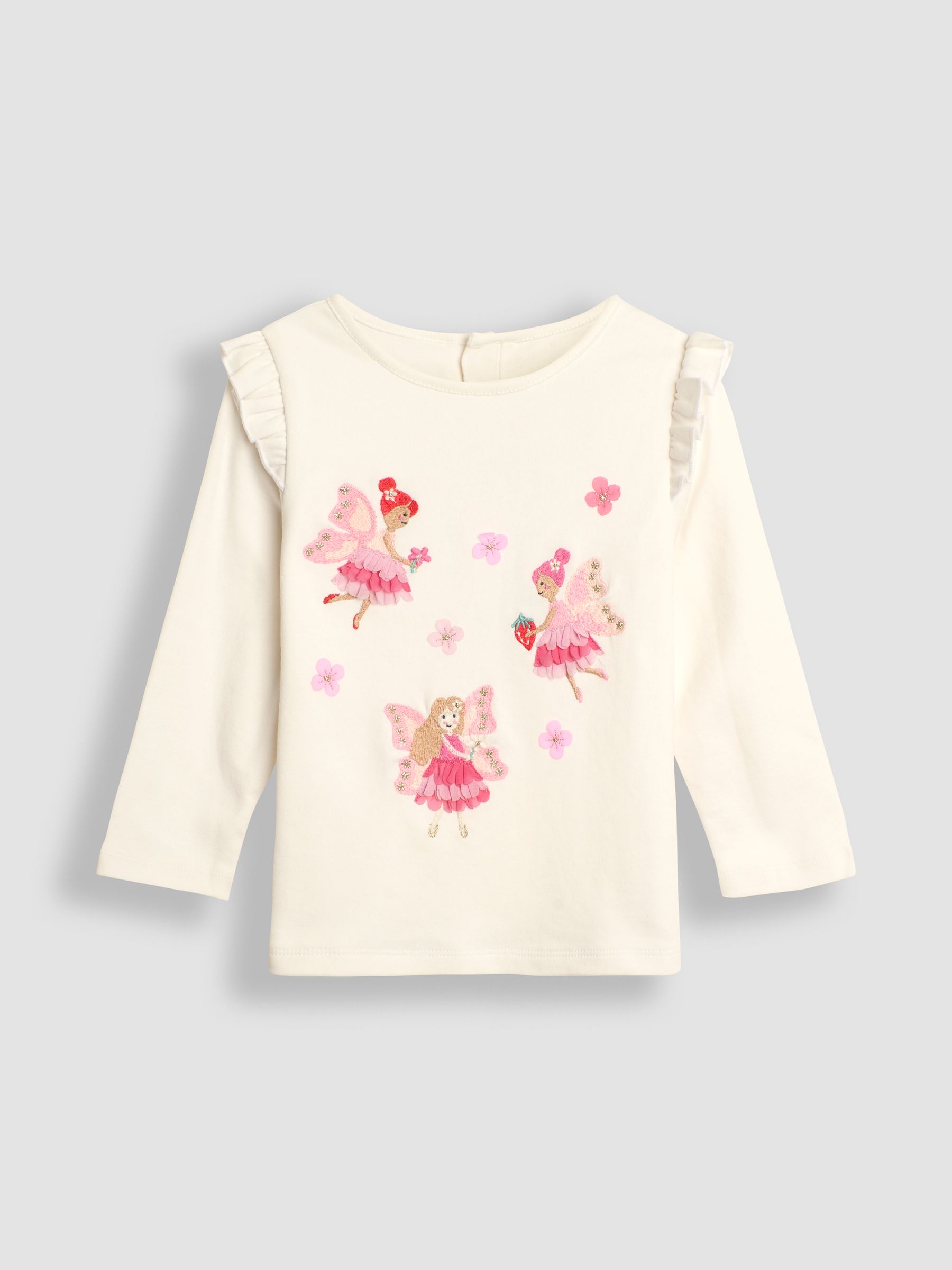 Pink Fairy Appliqué Top And Tulle Skirt Set - Image 2 of 6