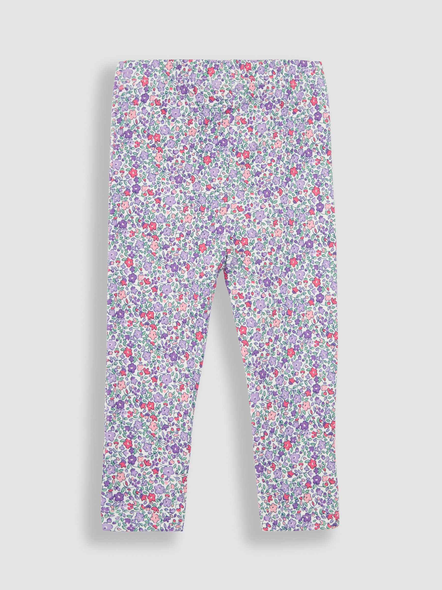 Lilac Purple Ditsy Floral 2-Pack Leggings - Image 3 of 7