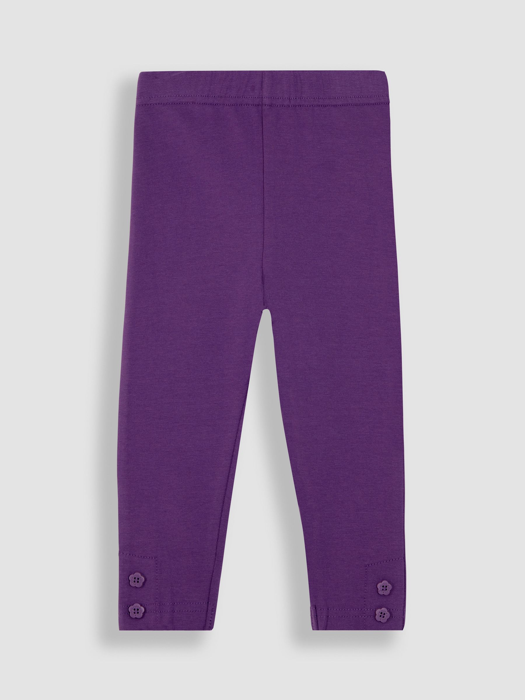 Lilac Purple Ditsy Floral 2-Pack Leggings - Image 4 of 7