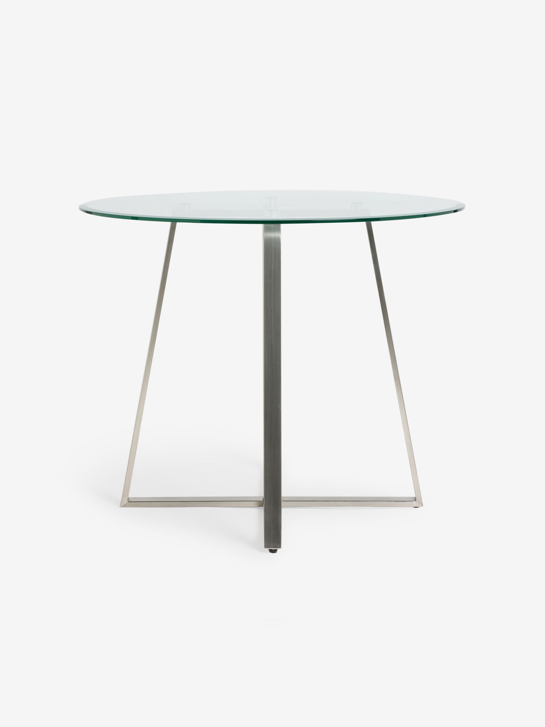 round glass top tier glass dining table