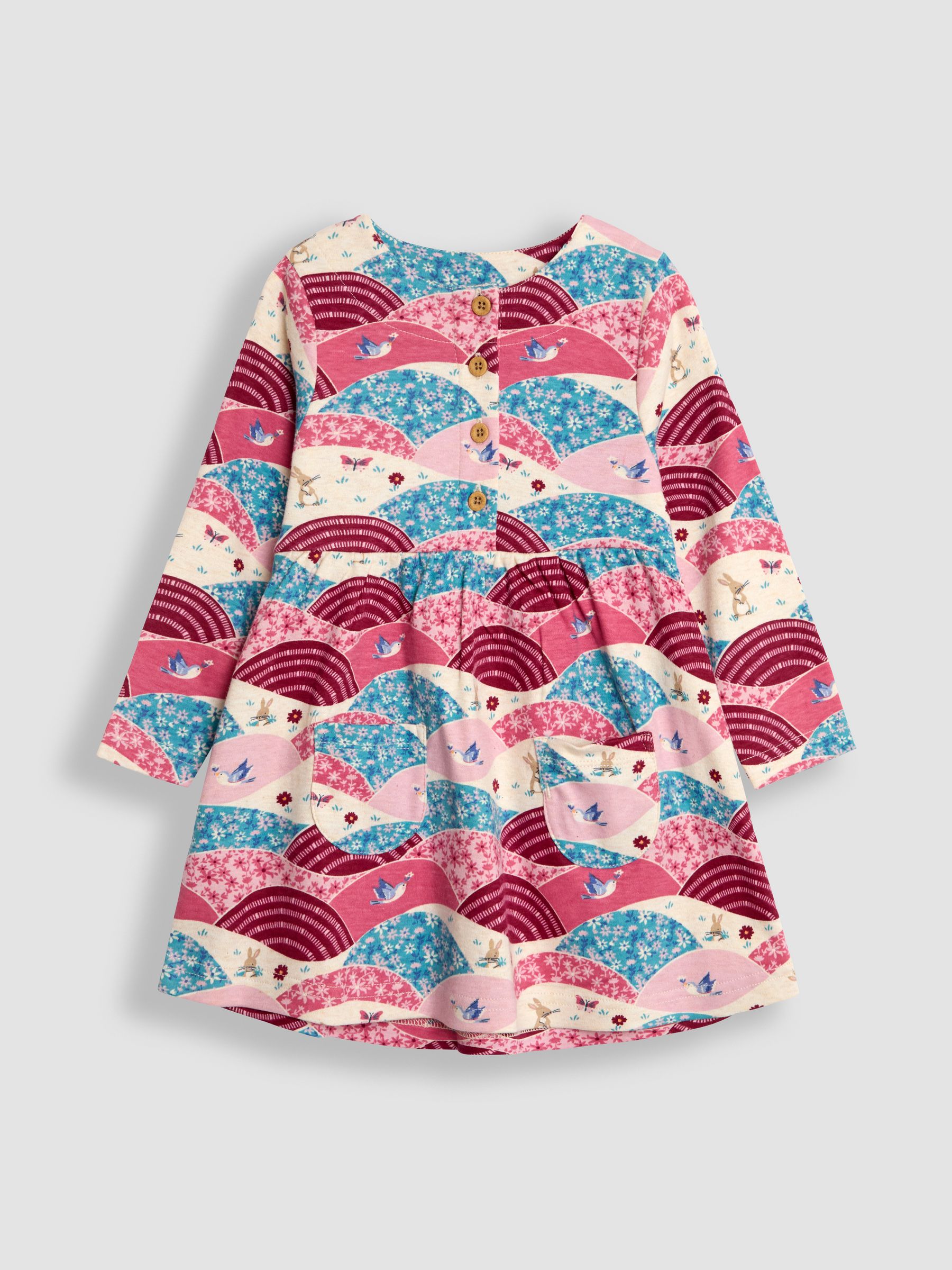 Purple Bunny Hills Button Front Dress - Image 2 of 3