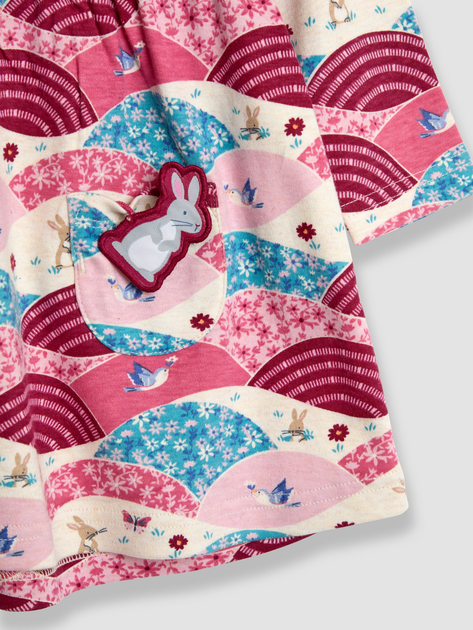 Purple Bunny Hills Button Front Dress - Image 3 of 3