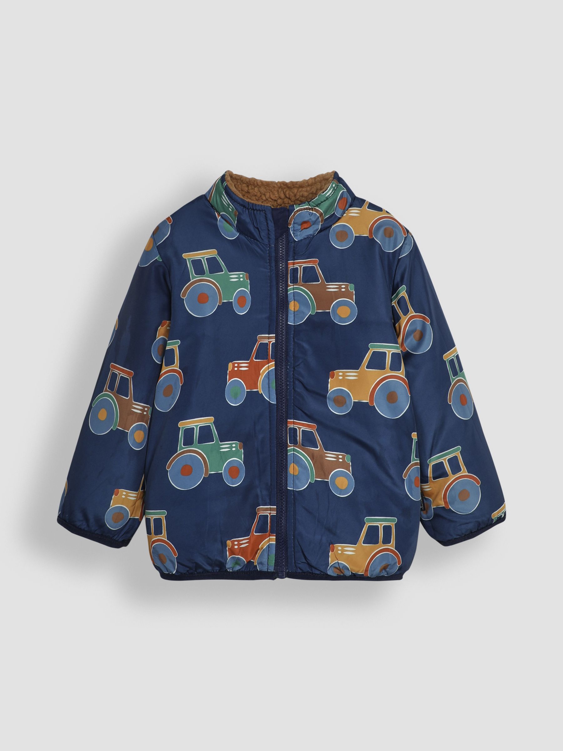Khaki Appliqué Reversible Teddy Fleece - Image 4 of 7