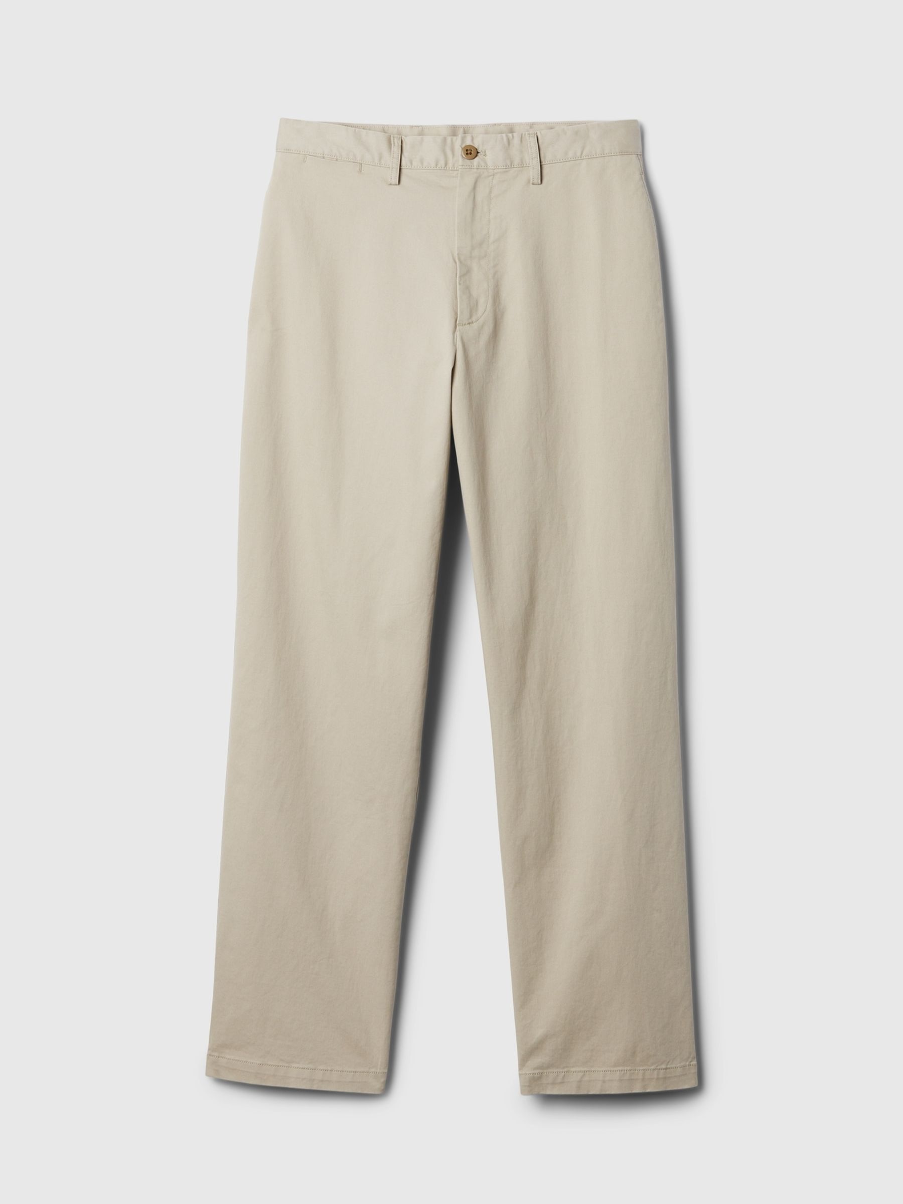Neutral 90's Loose Fit Stretch Chino Trousers - Image 5 of 5