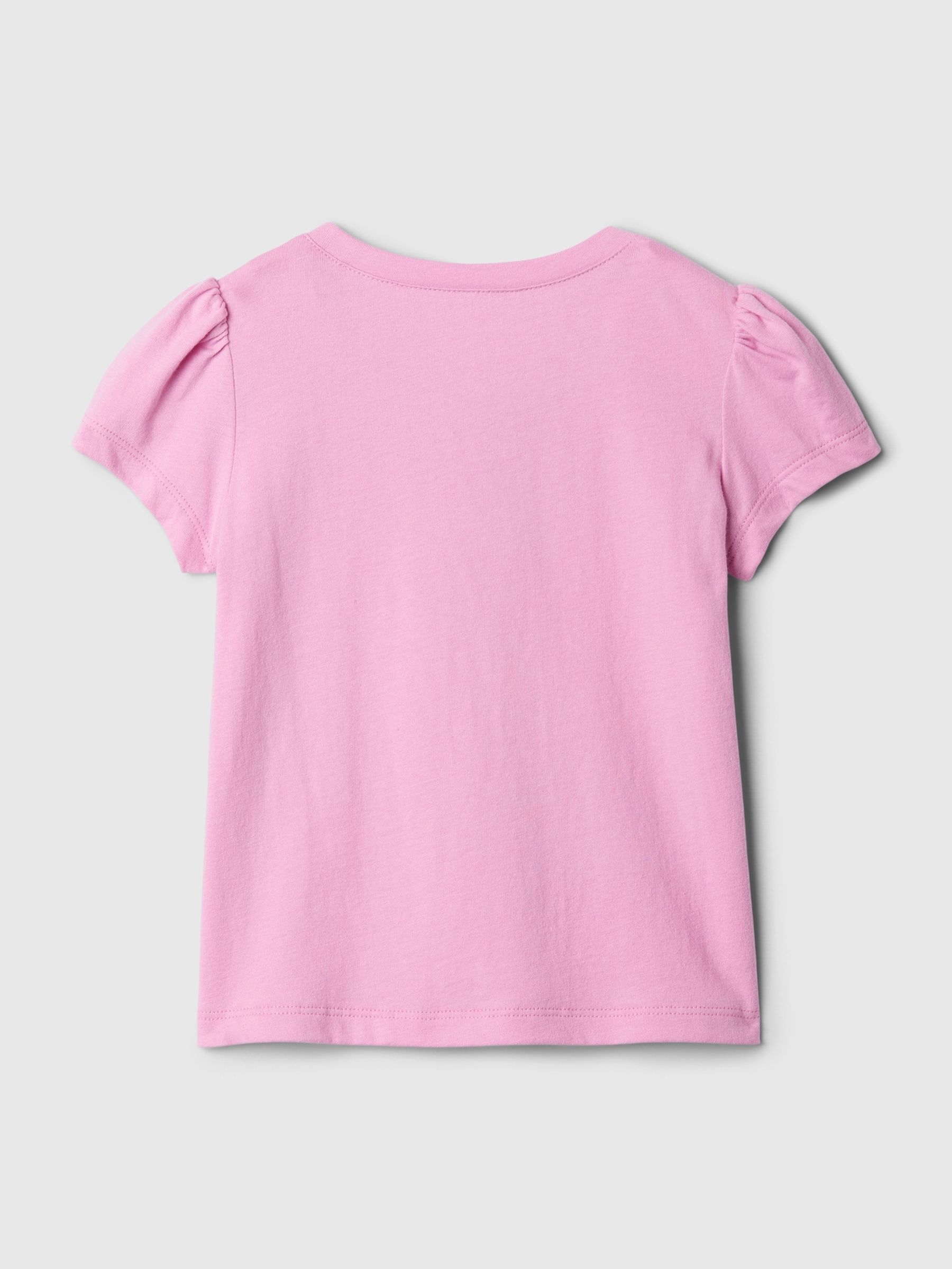 Pink Summer Graphic Short Sleeve T-Shirt (Newborn-5yrs) - Image 2 of 3