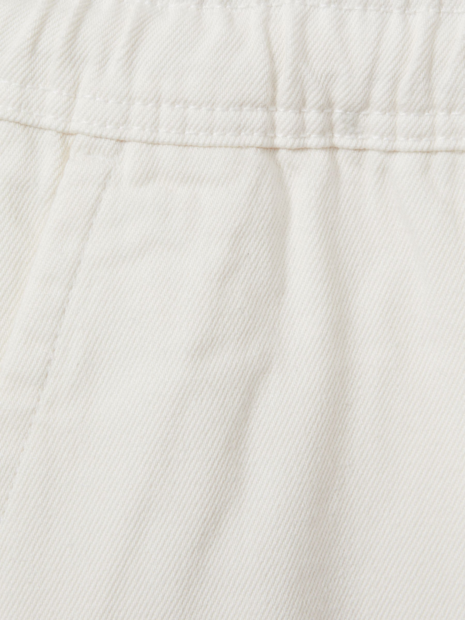 Wax London Cotton Drawstring Trousers in Ecru - Image 6 of 6