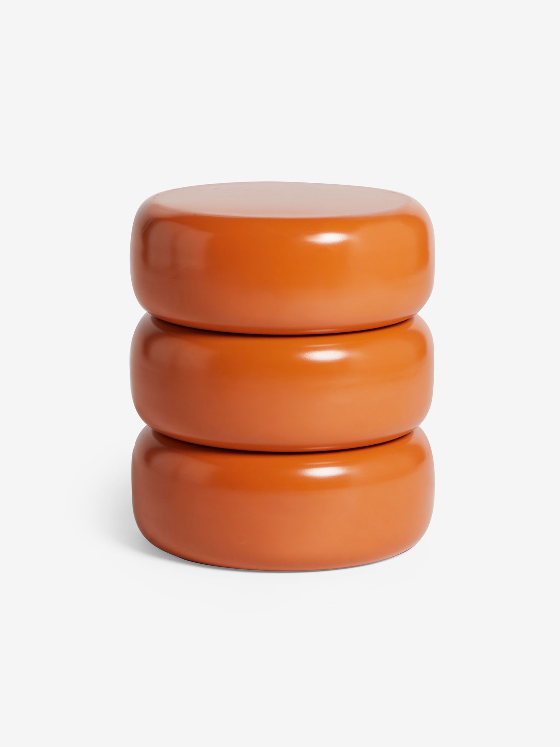 Coen Side Table in Orange - Image 4 of 5