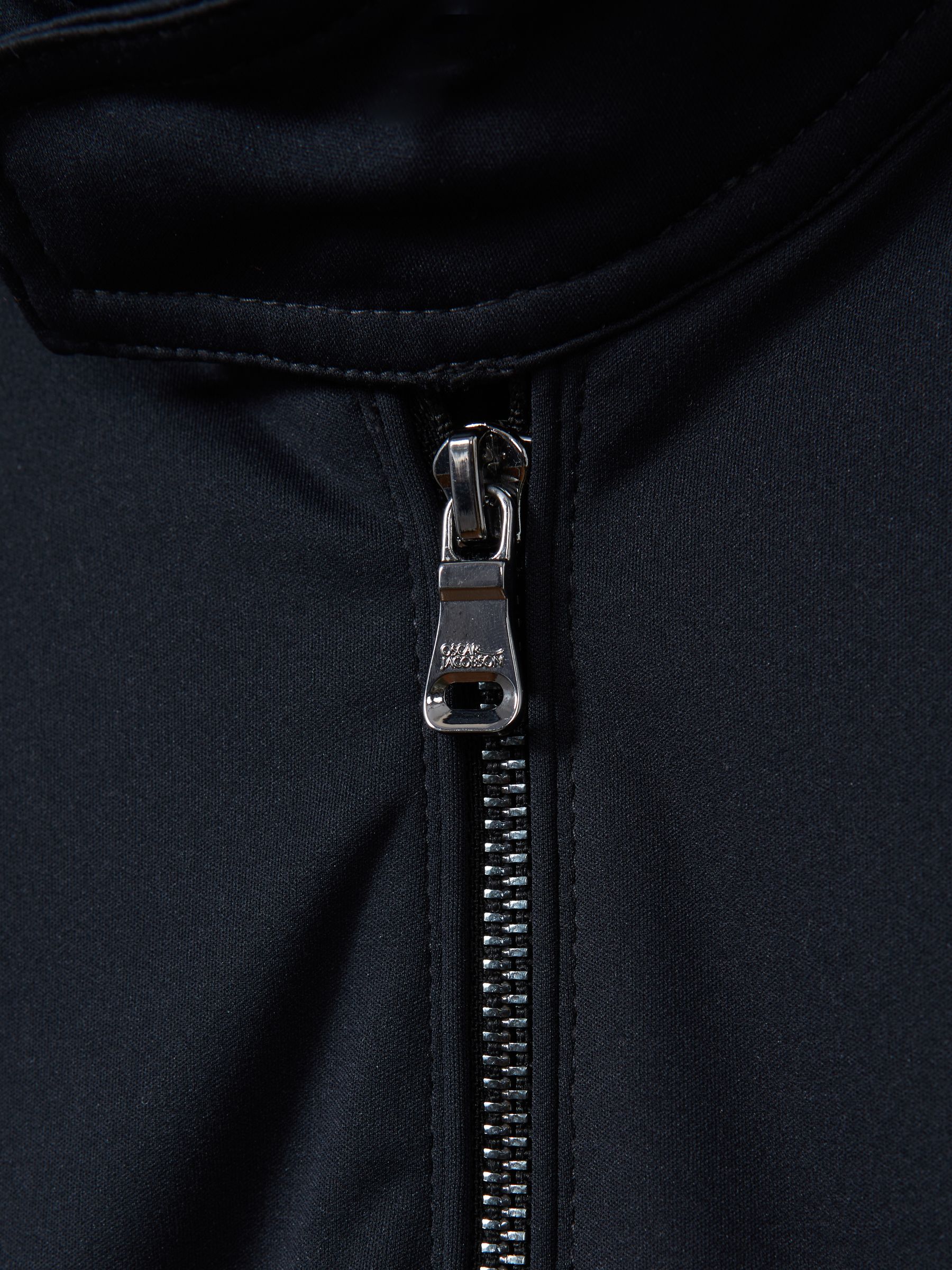 Oscar Jacobson Water Resistant Softshell Jacket in Blue - Image 5 of 5