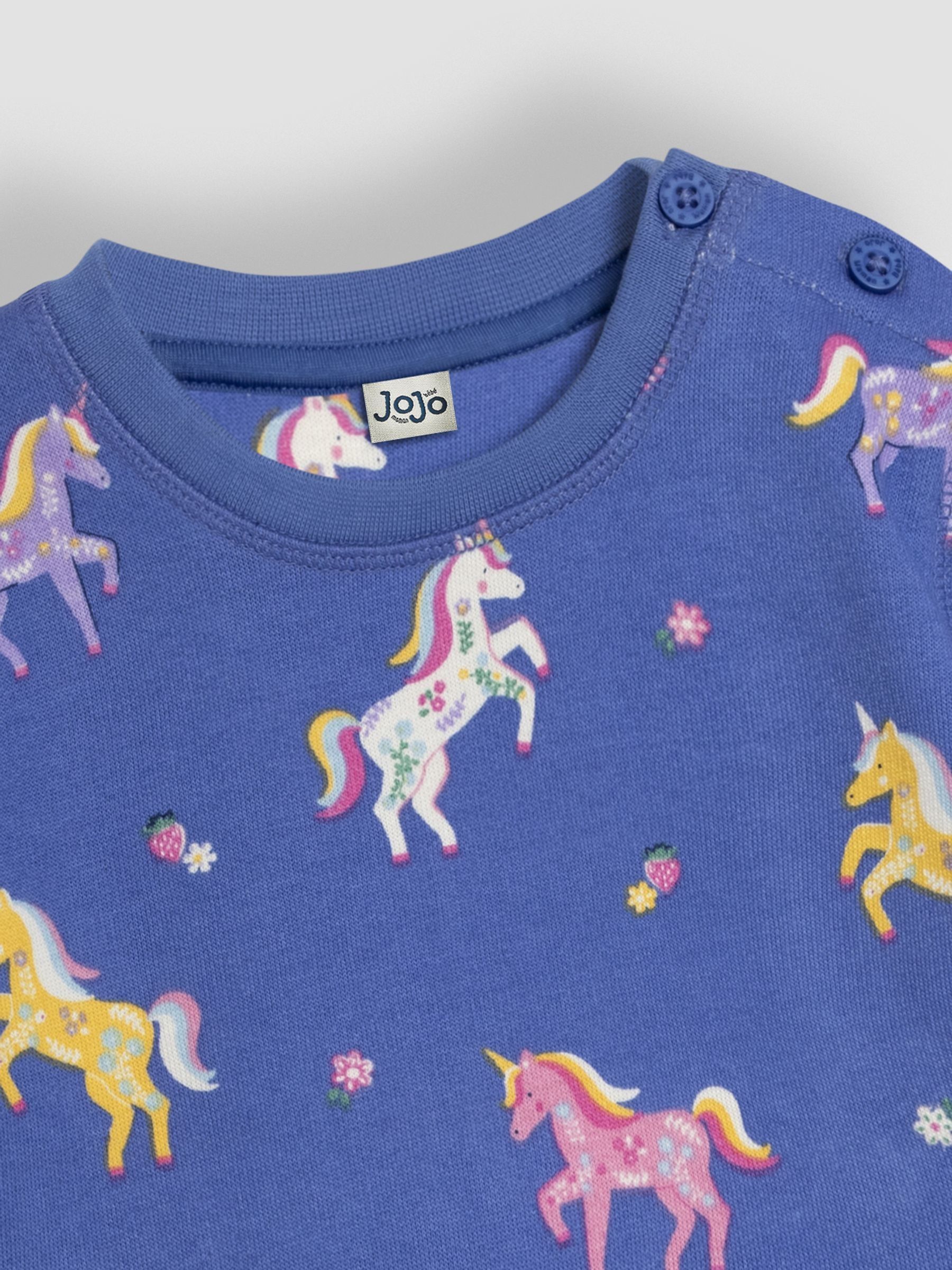 Cornflower Unicorn Sweatshirt and Joggers Set - Image 7 of 8