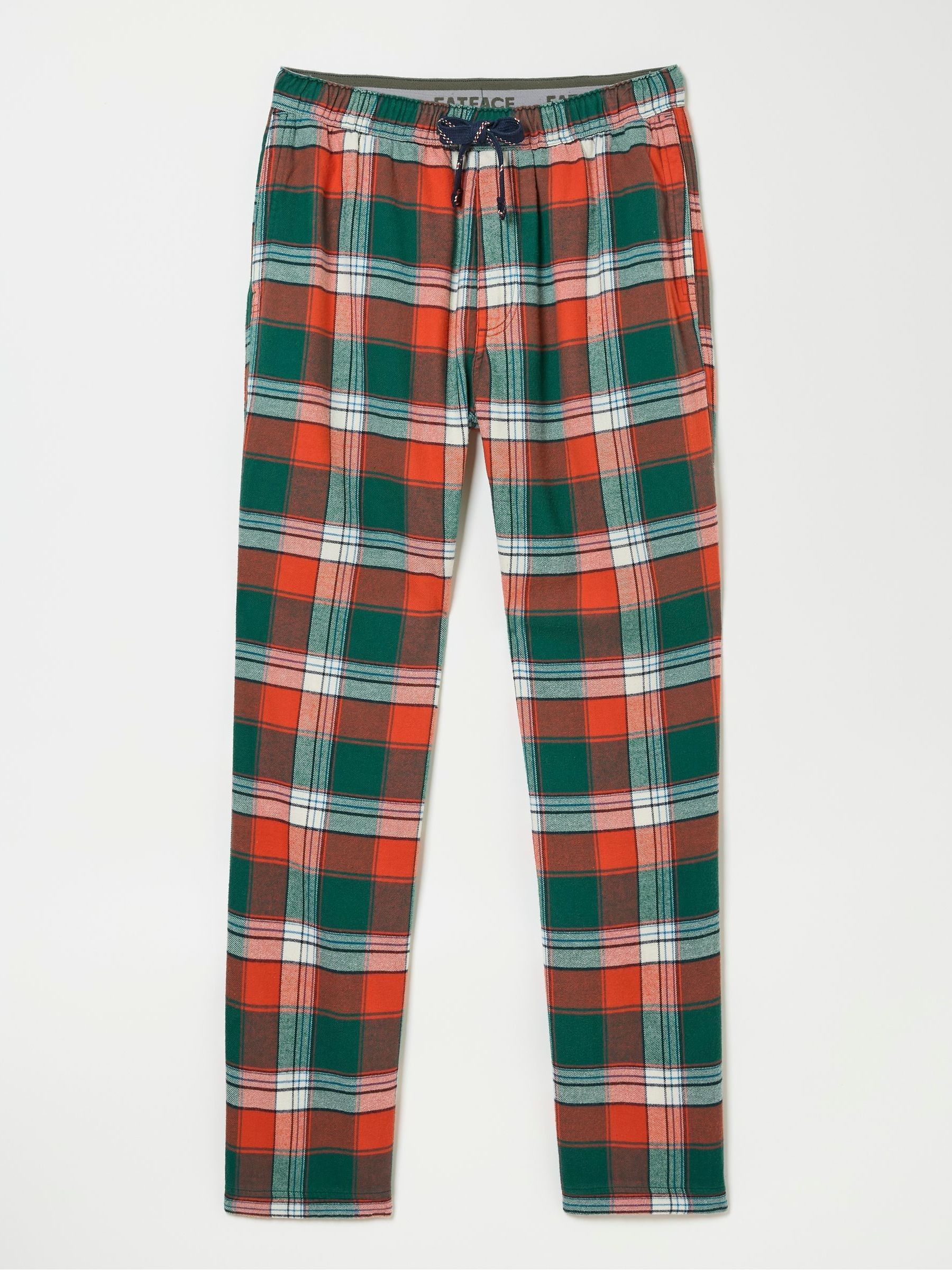 Helmsley Orange Check Pyjama Bottoms - Image 7 of 7