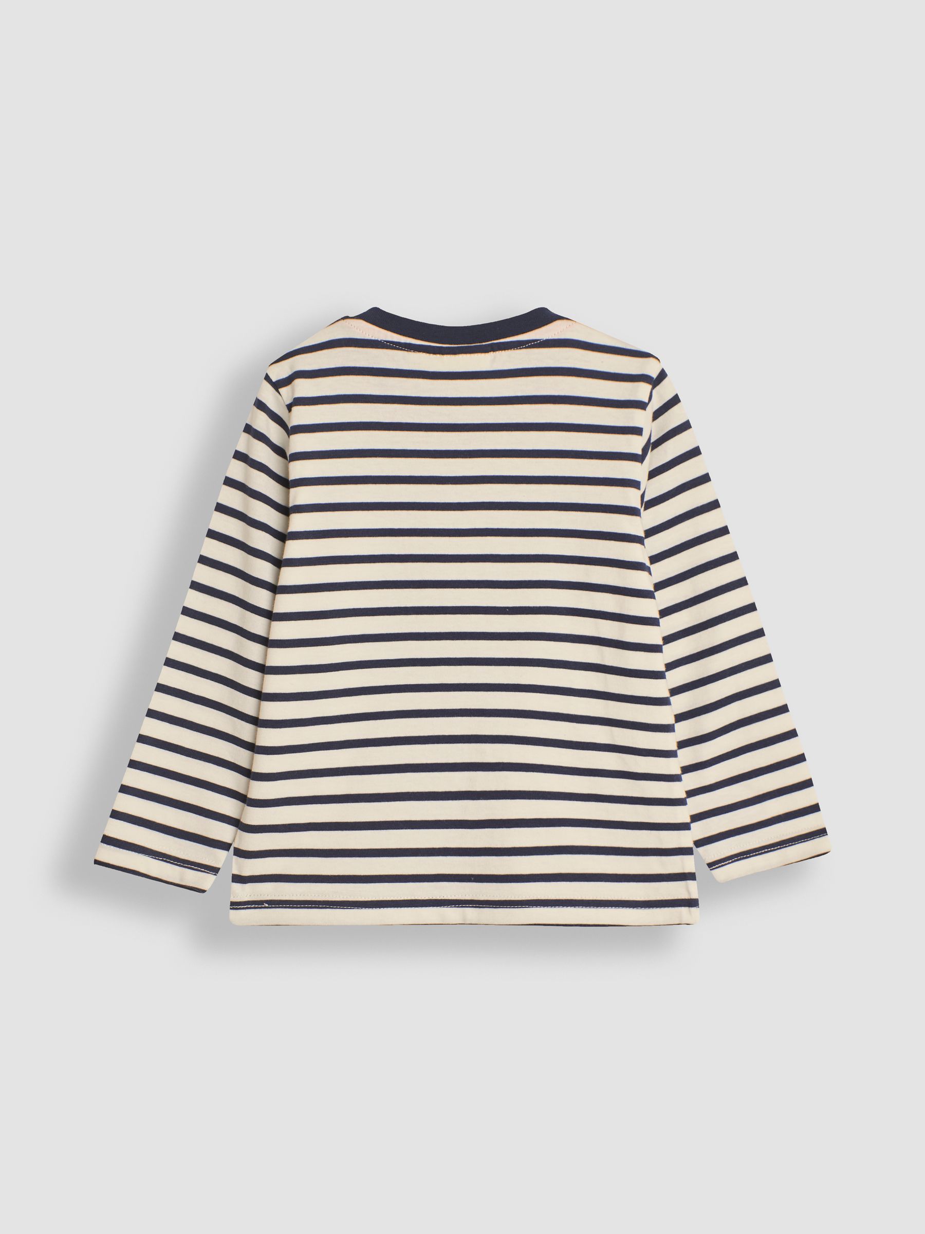 Ecru Navy Stripe London Guards Appliqué Border Top - Image 2 of 3