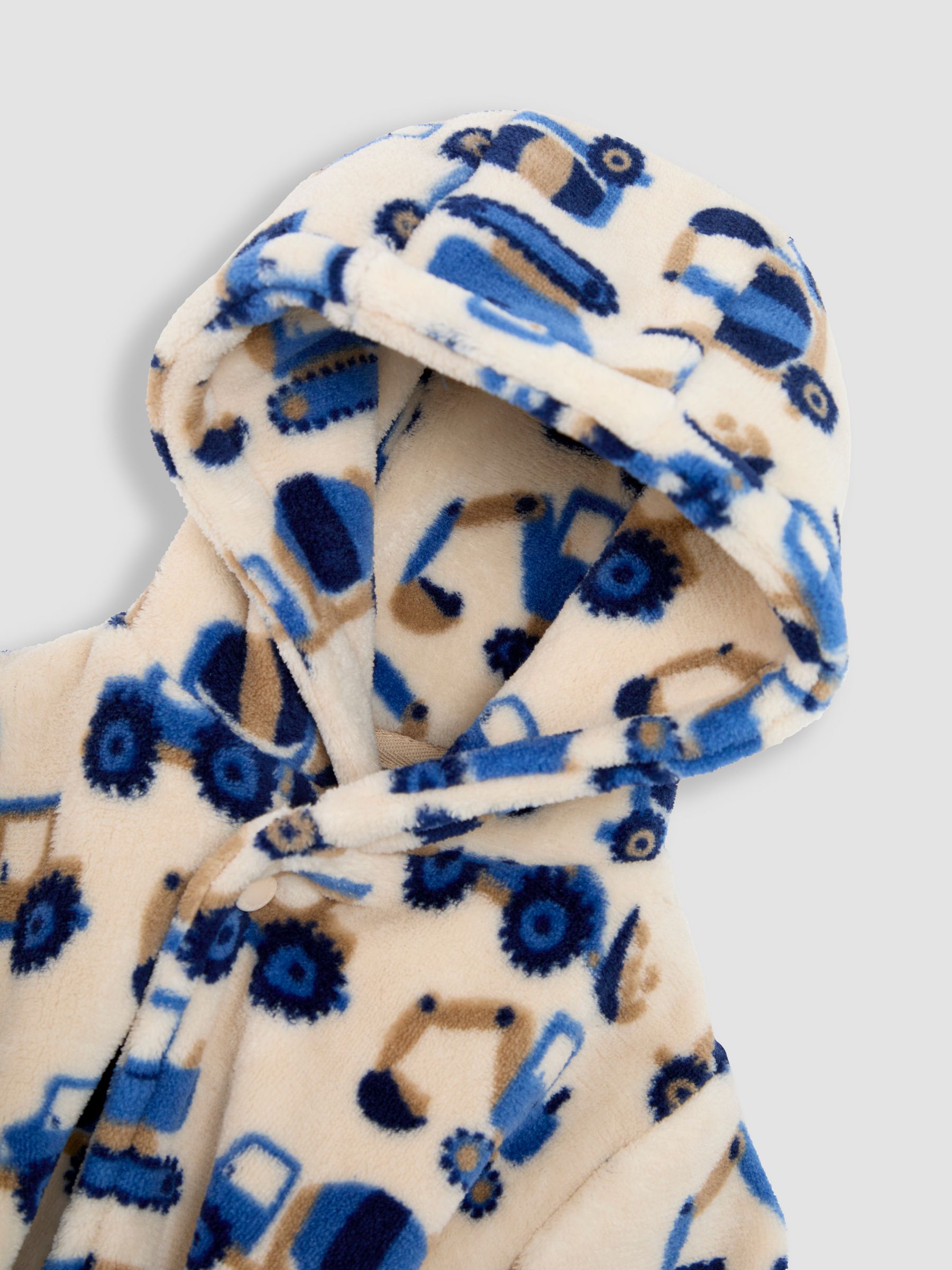 Stone Tractor Printed Dressing Gown - Image 3 of 5