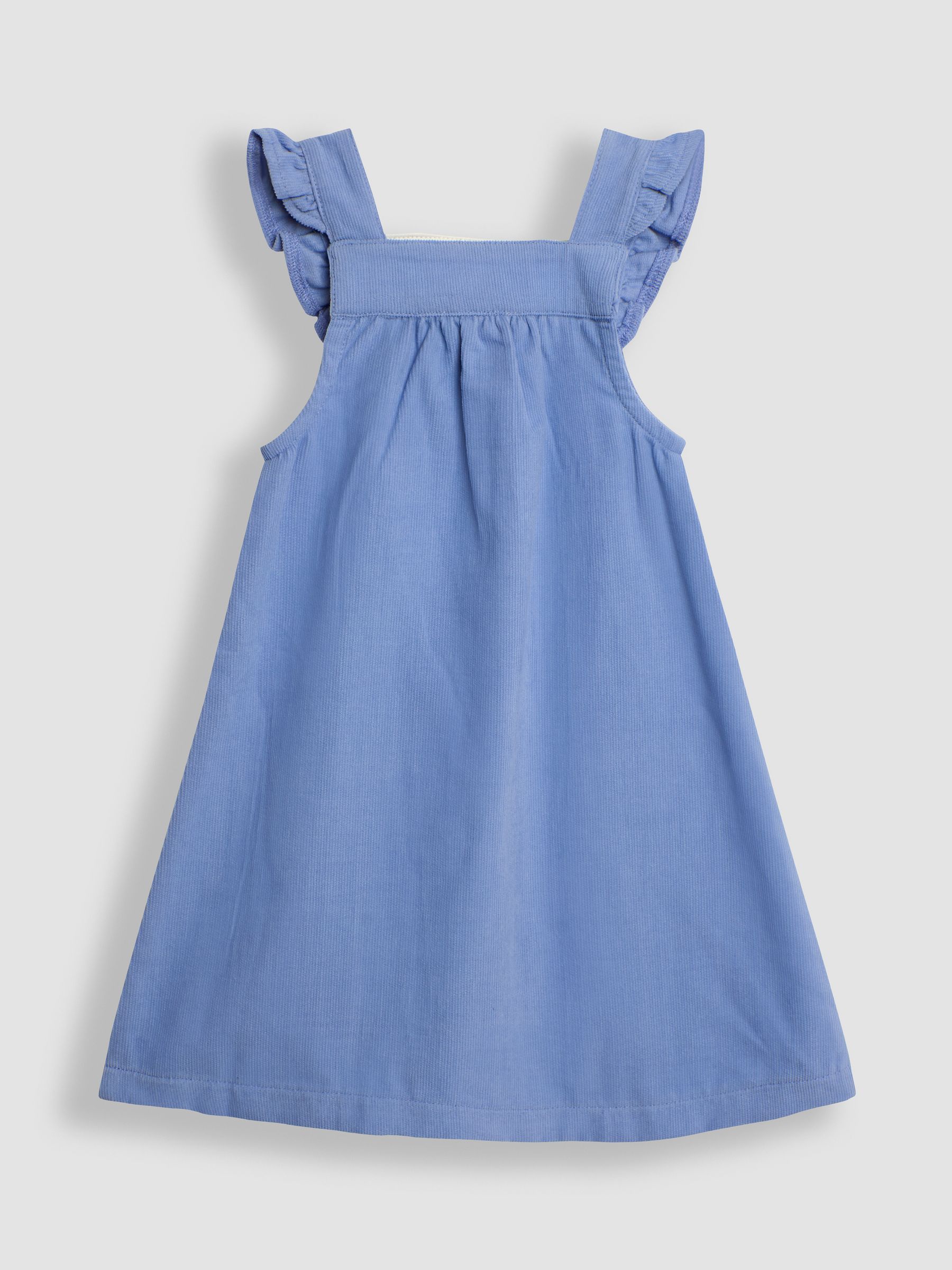 Blue Pretty Cord Pinafore Dress & Top Set - Image 3 of 6