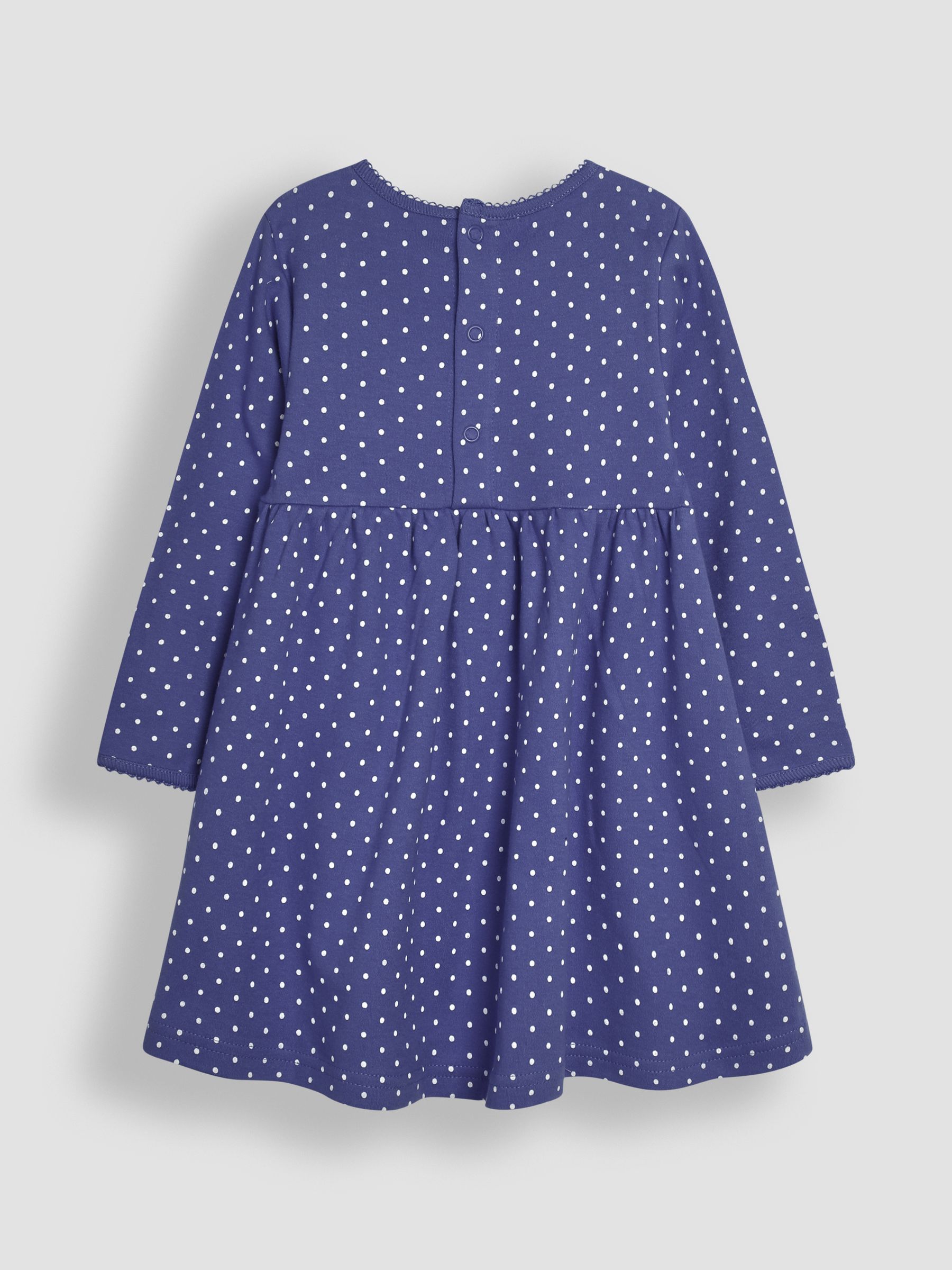 Cornflower Blue Spot Dress - Image 2 of 3