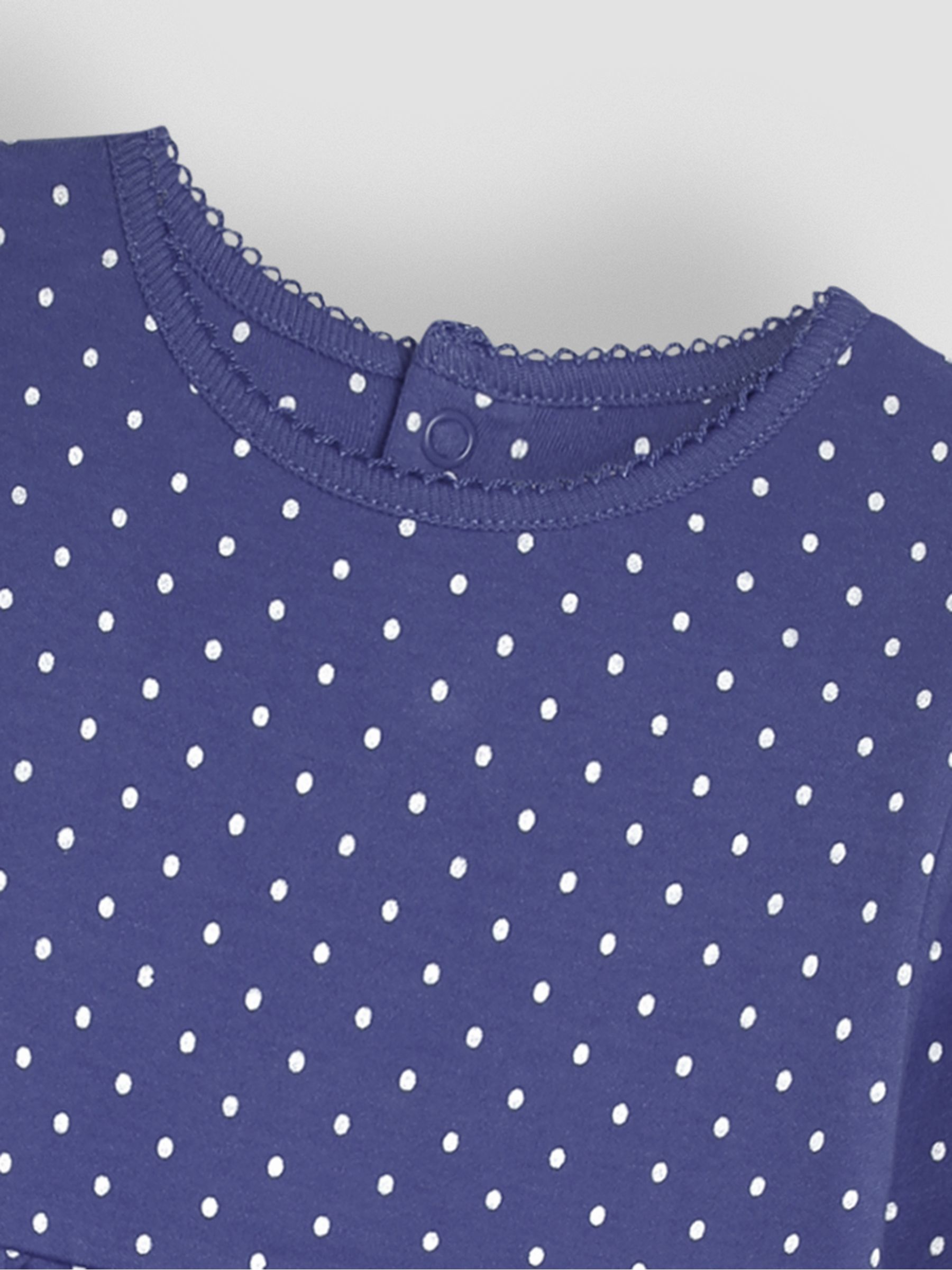 Cornflower Blue Spot Dress - Image 3 of 3