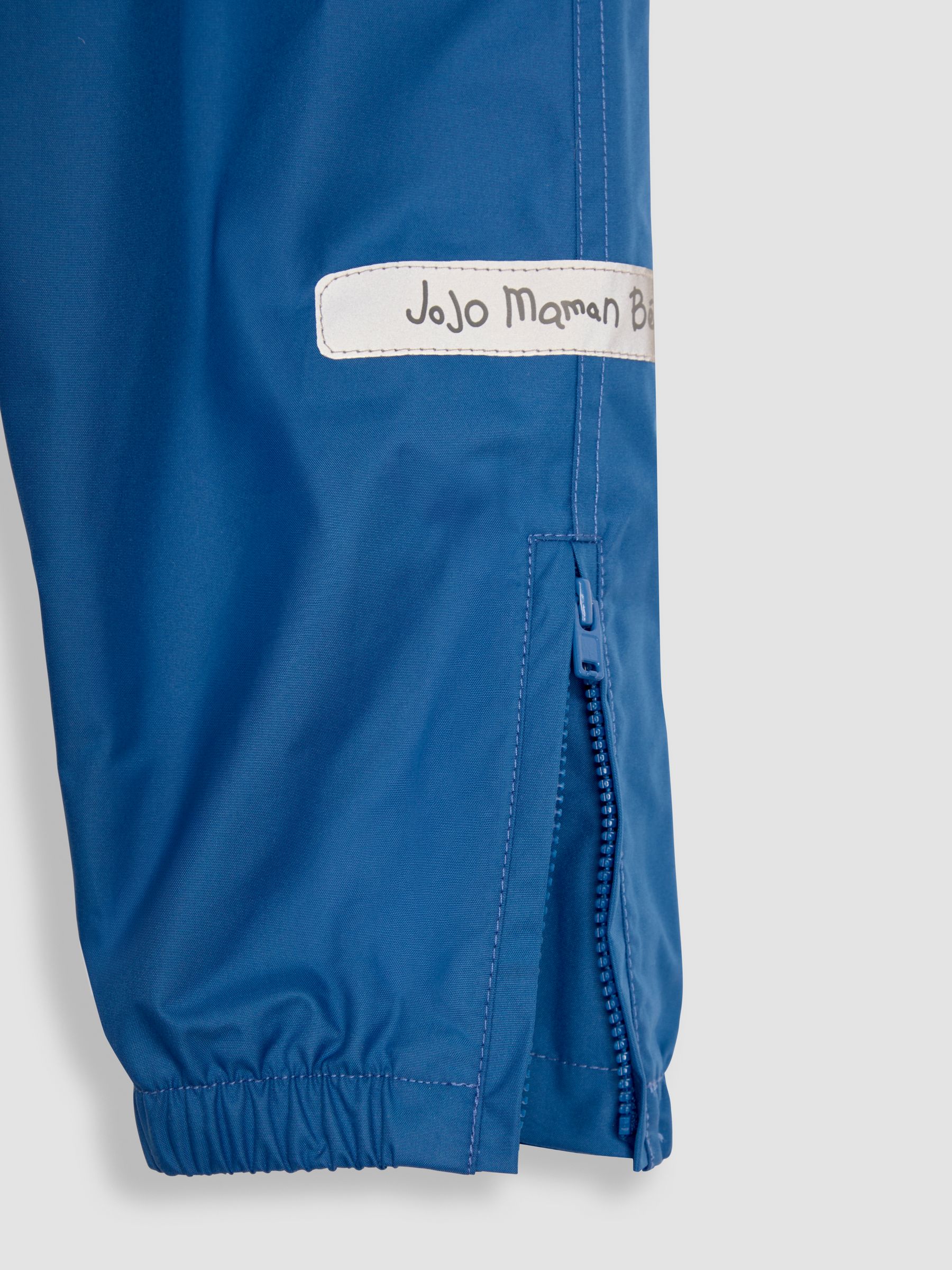 Cobalt Blue Pack-Away Waterproof Trousers - Image 3 of 3