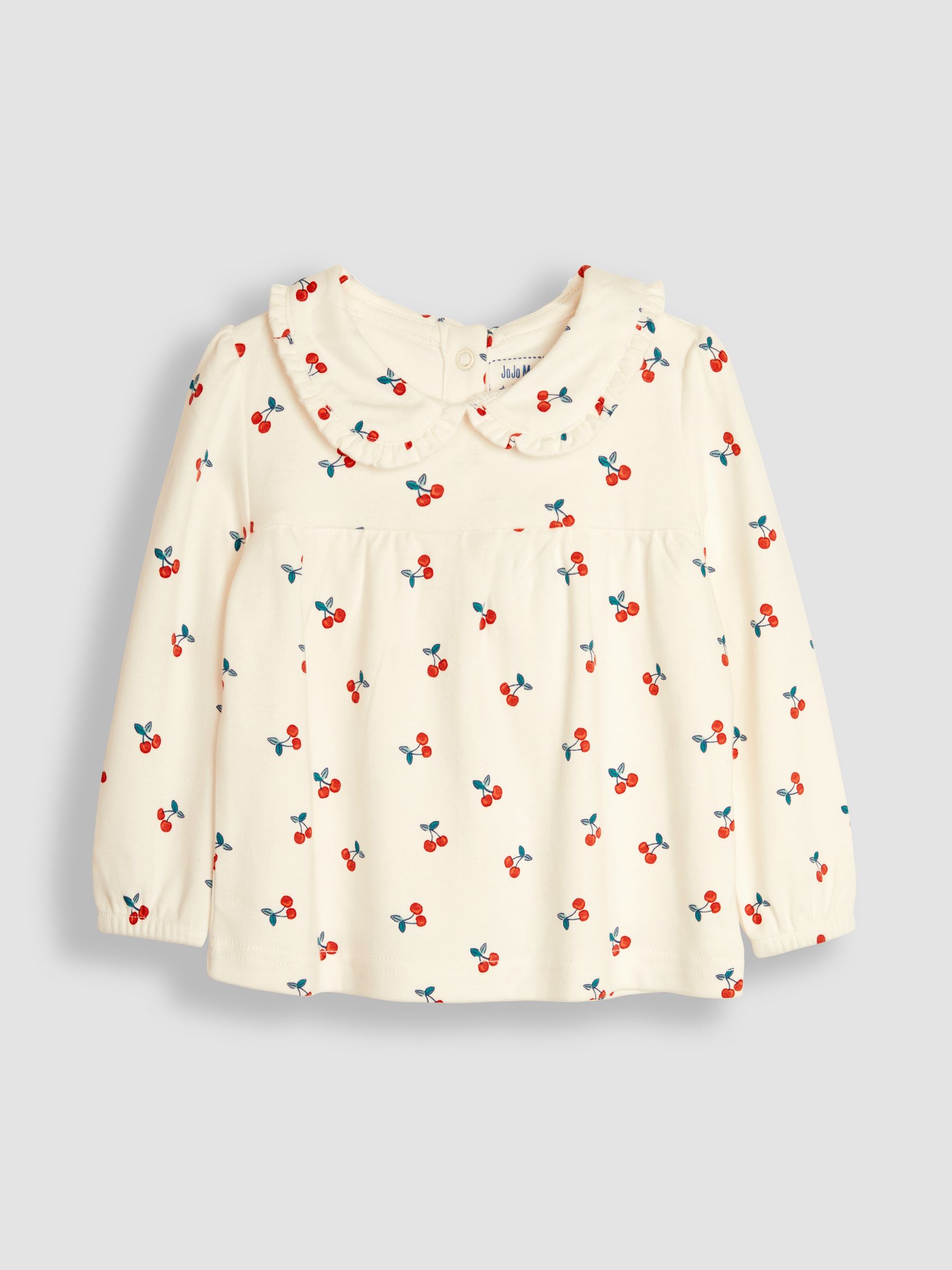 Cream Pretty Cherry Pyjamas - Image 2 of 5