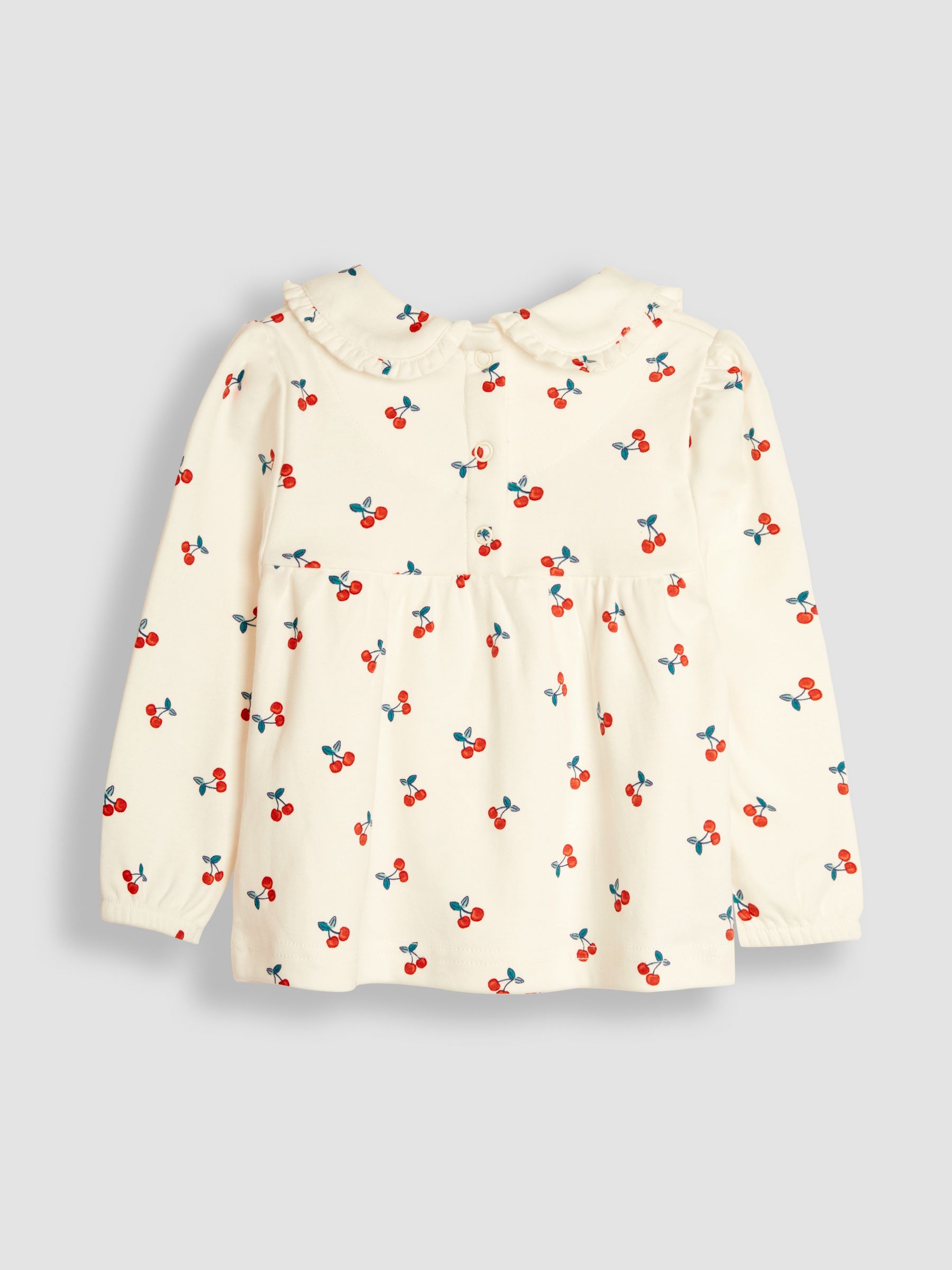 Cream Pretty Cherry Pyjamas - Image 3 of 5