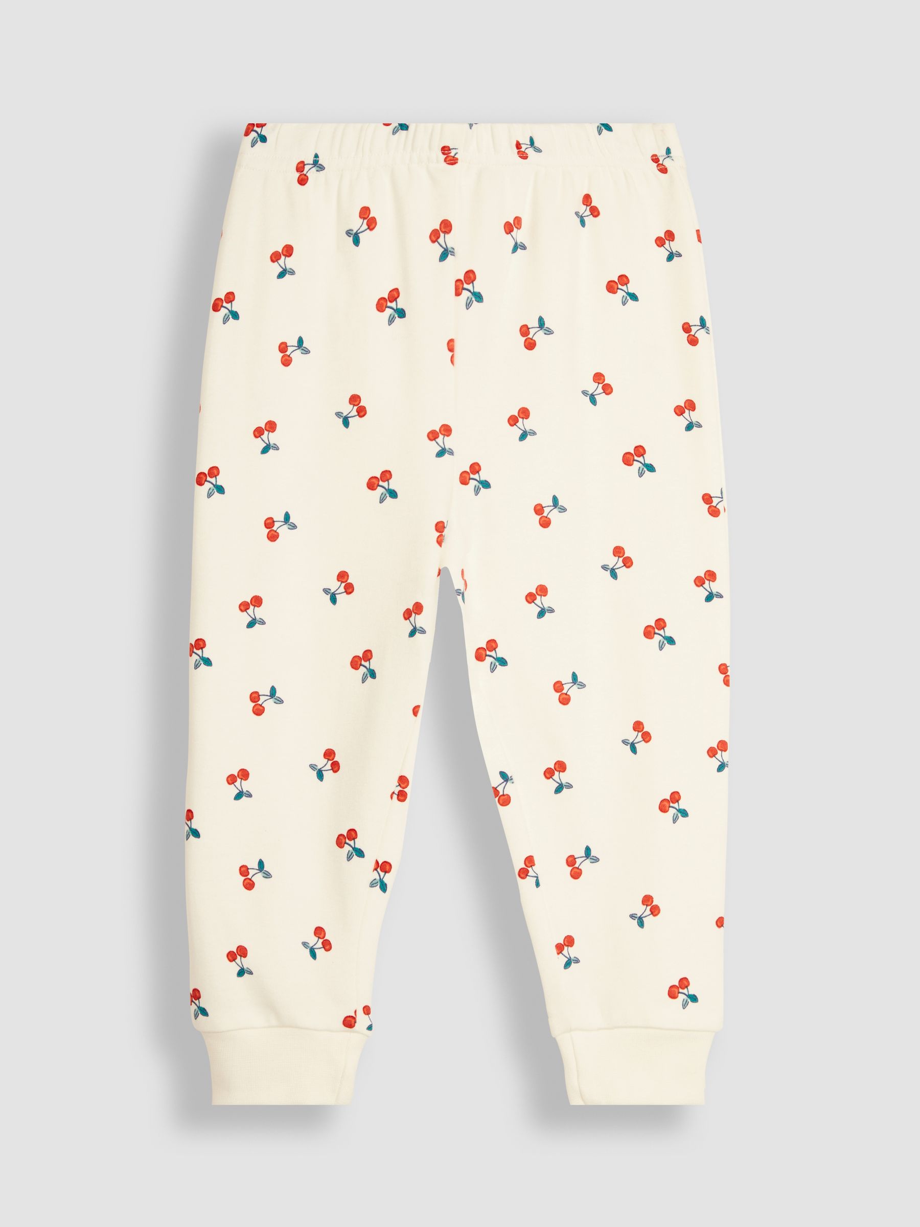 Cream Pretty Cherry Pyjamas - Image 4 of 5