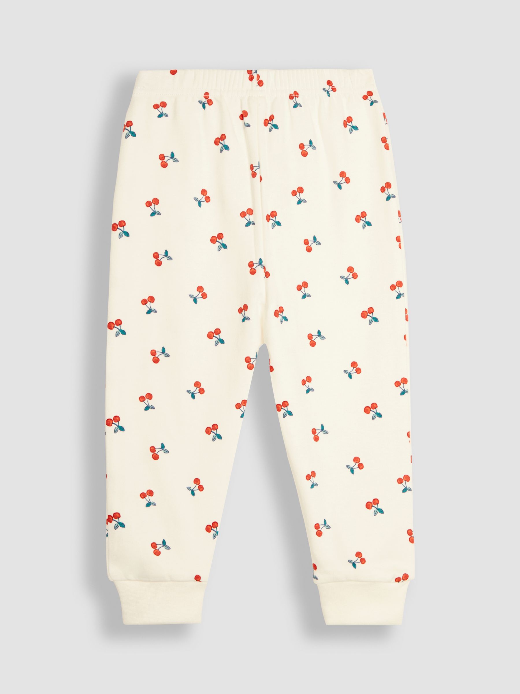 Cream Pretty Cherry Pyjamas - Image 5 of 5