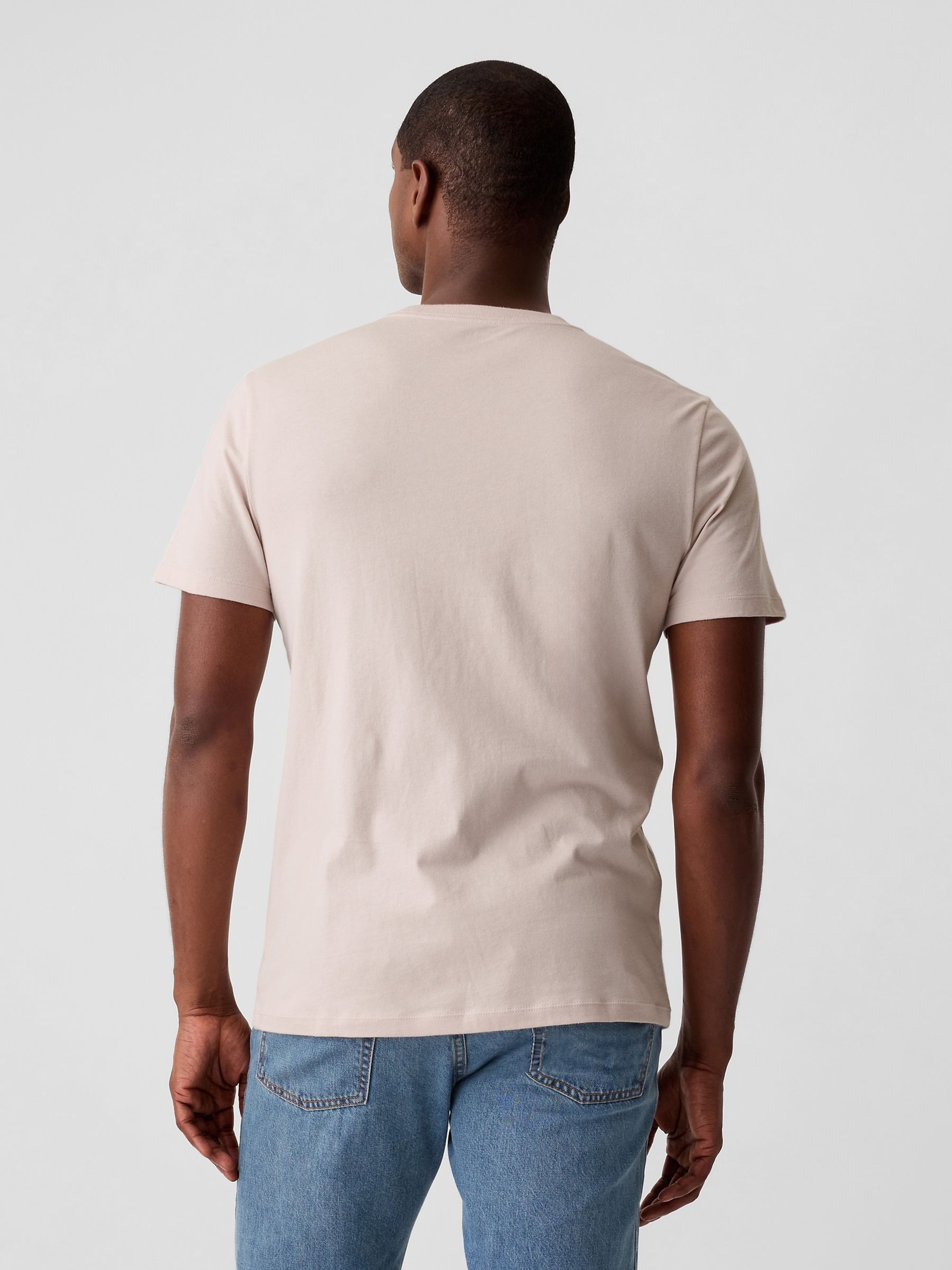 Pink Short Sleeve Everyday 100% Cotton Crew Neck Long Sleeve T-Shirt 2 - Image 2 of 4