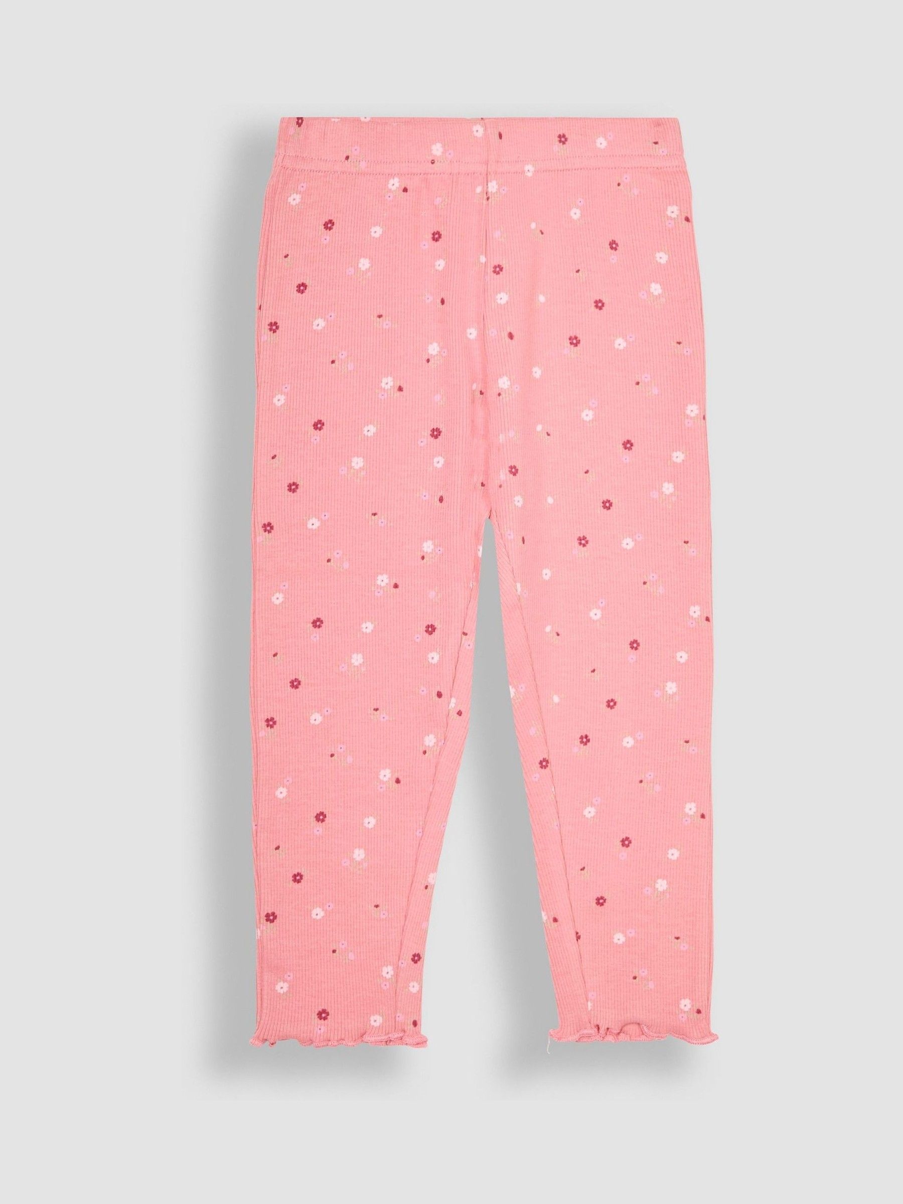 Pink 2-Pack Ribbed Pyjamas - Image 7 of 7