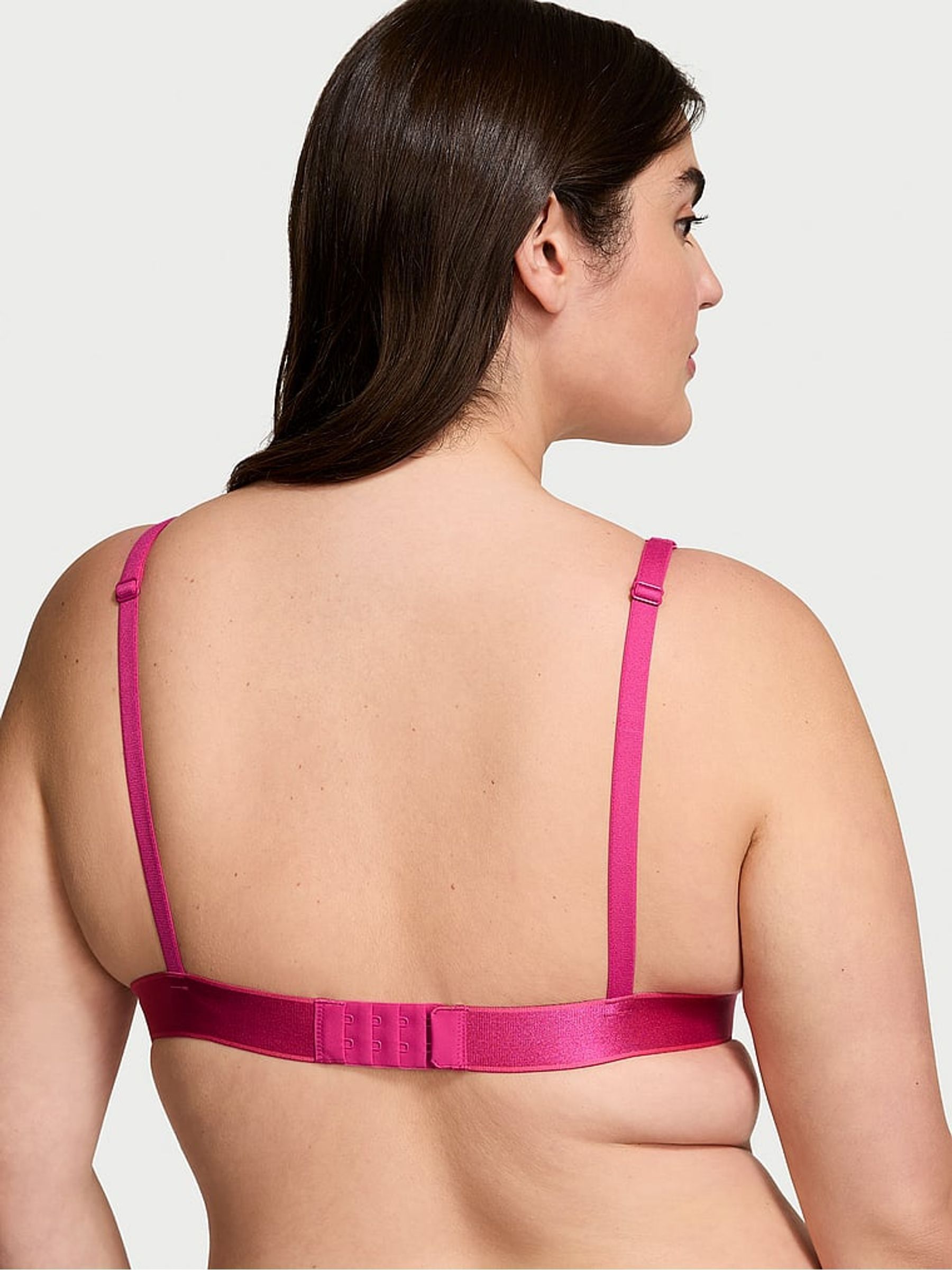 Luscious Rose Pink Logo Bralette - Image 2 of 3