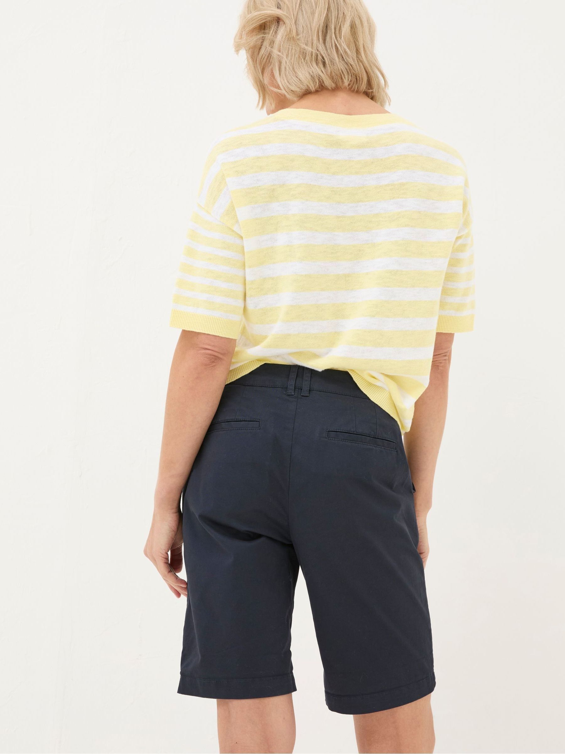 Falmouth Blue Chino Shorts - Image 2 of 4