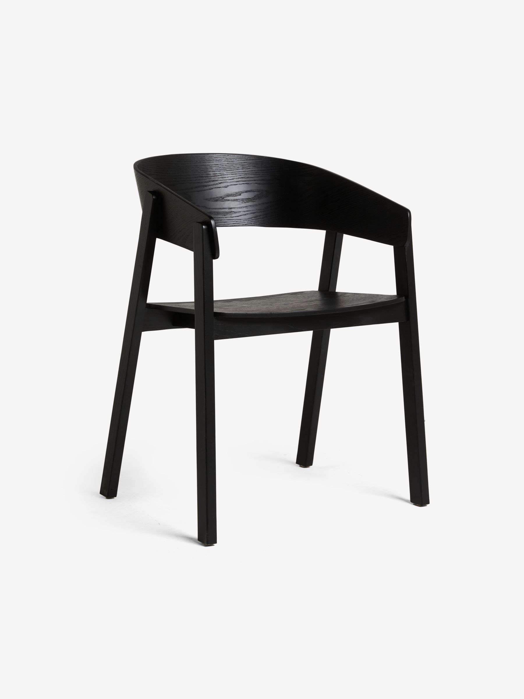 Set of 2 Aster Dining Chairs in Black - Image 4 of 6