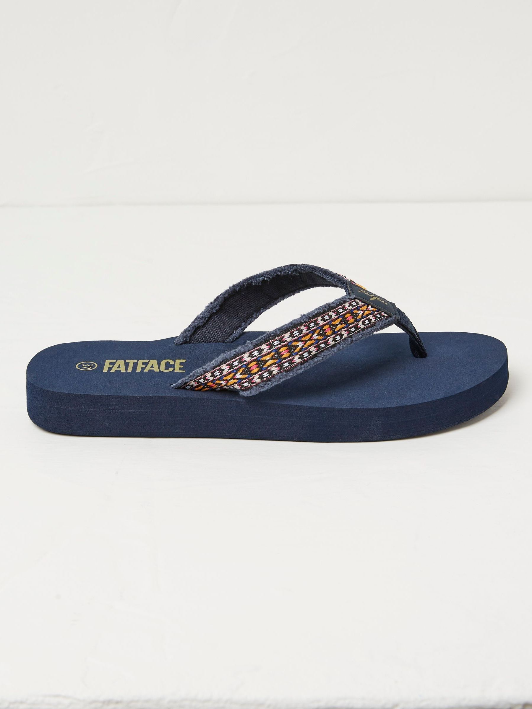 Blue Pentle Flip-Flops - Image 1 of 3