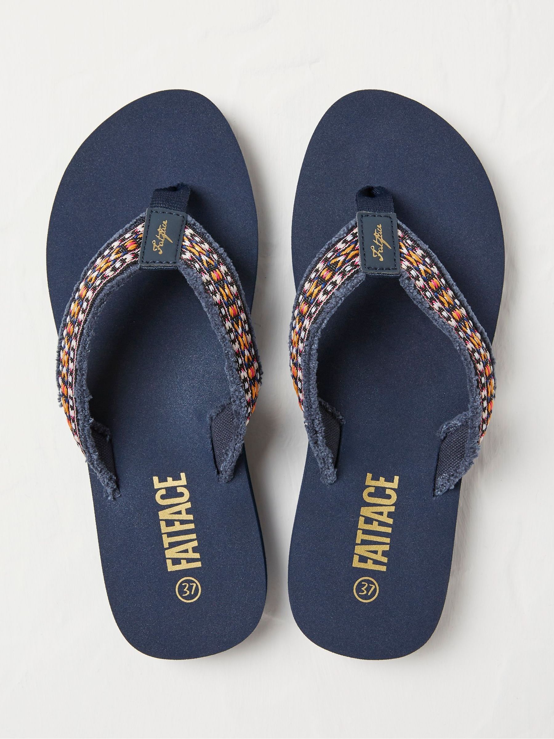 Blue Pentle Flip-Flops - Image 2 of 3