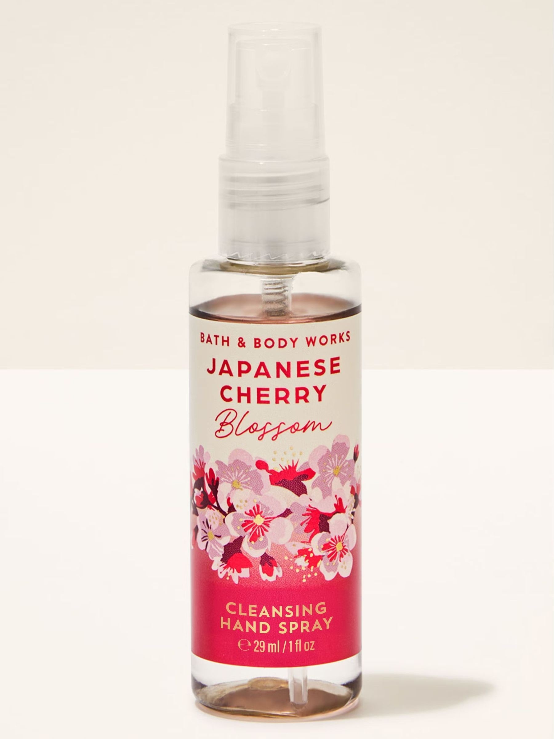 Japanese Cherry Blossom PocketBac Cleansing Hand Gel 29ml - Image 1 of 2