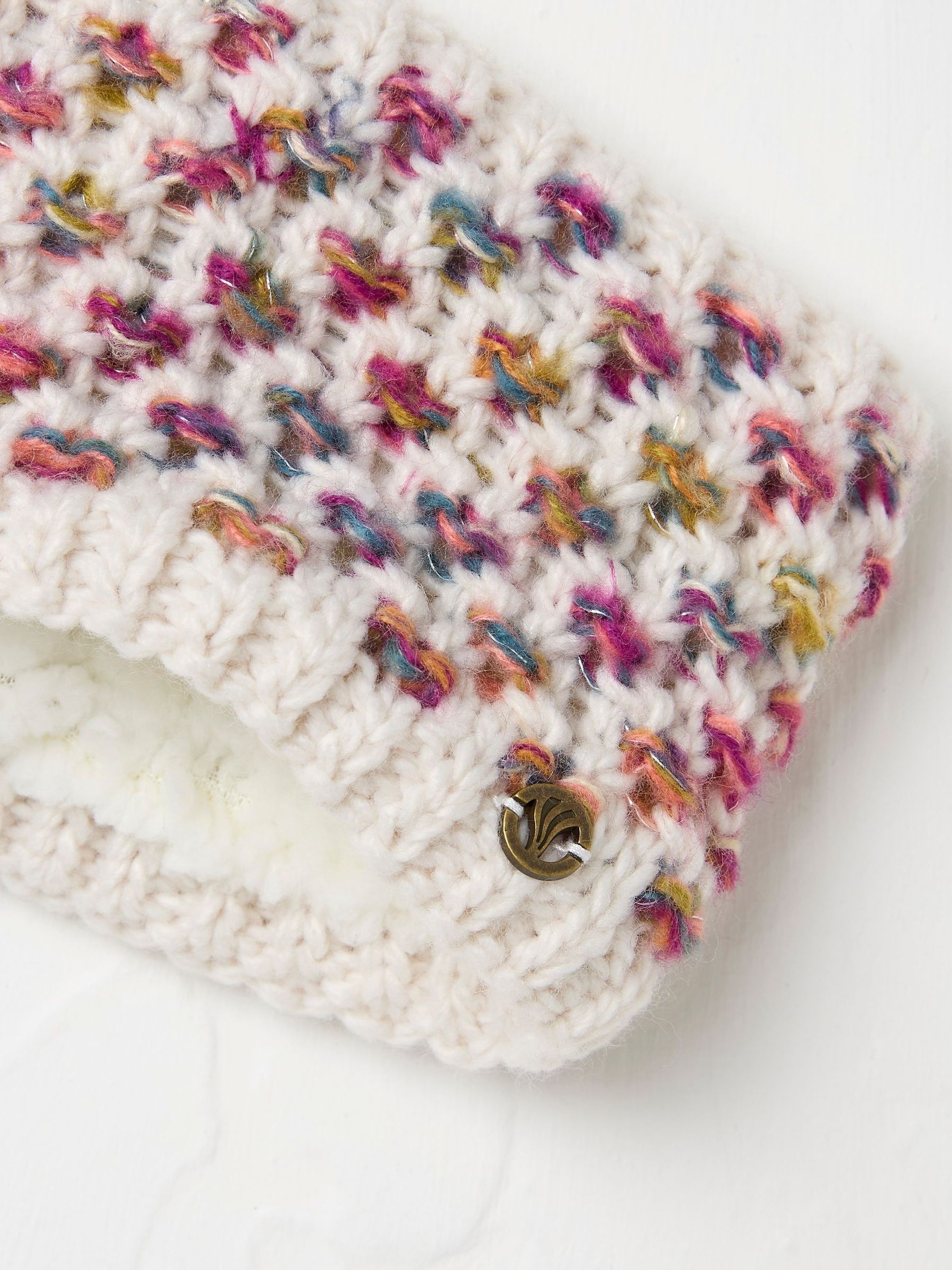 White Ivory Space Dye Headband - Image 2 of 2