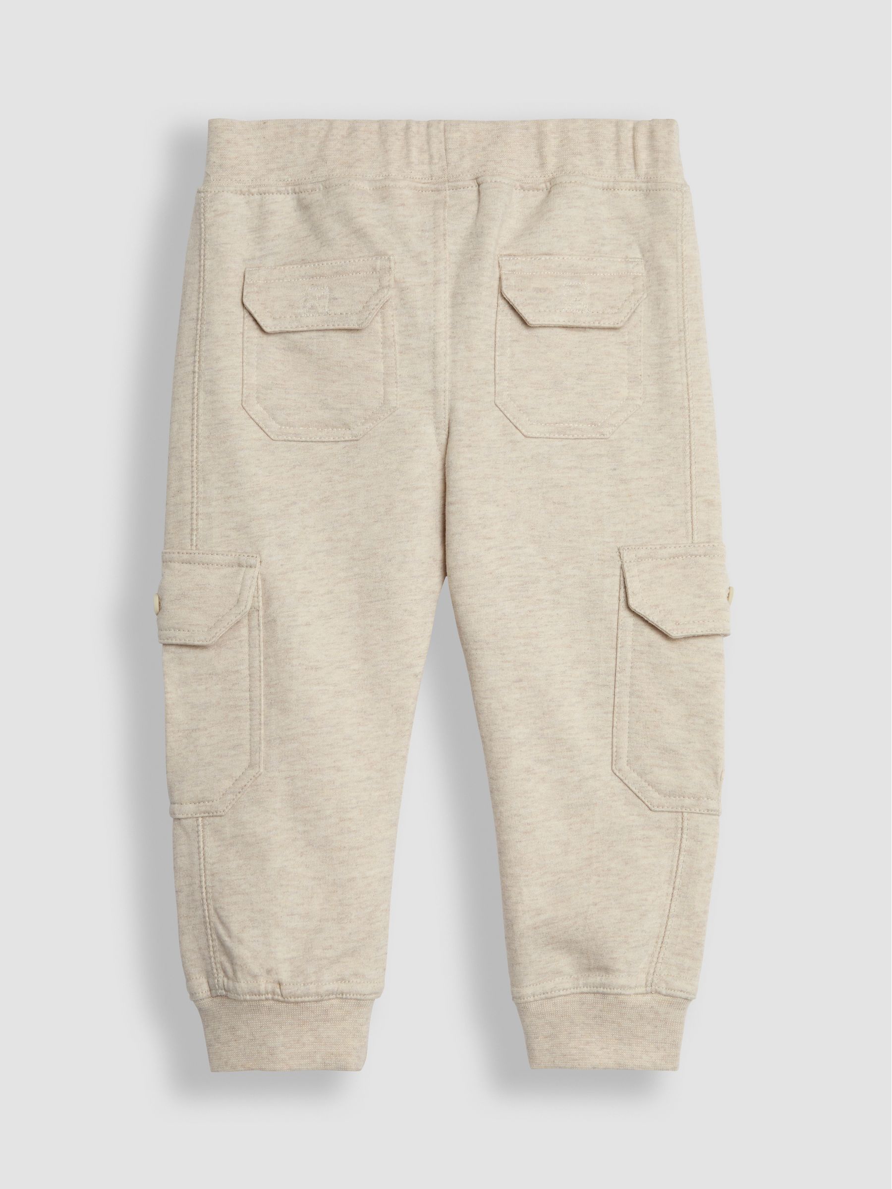 Tan Brown & Natural Marl 2-Pack Cargo Joggers - Image 3 of 8
