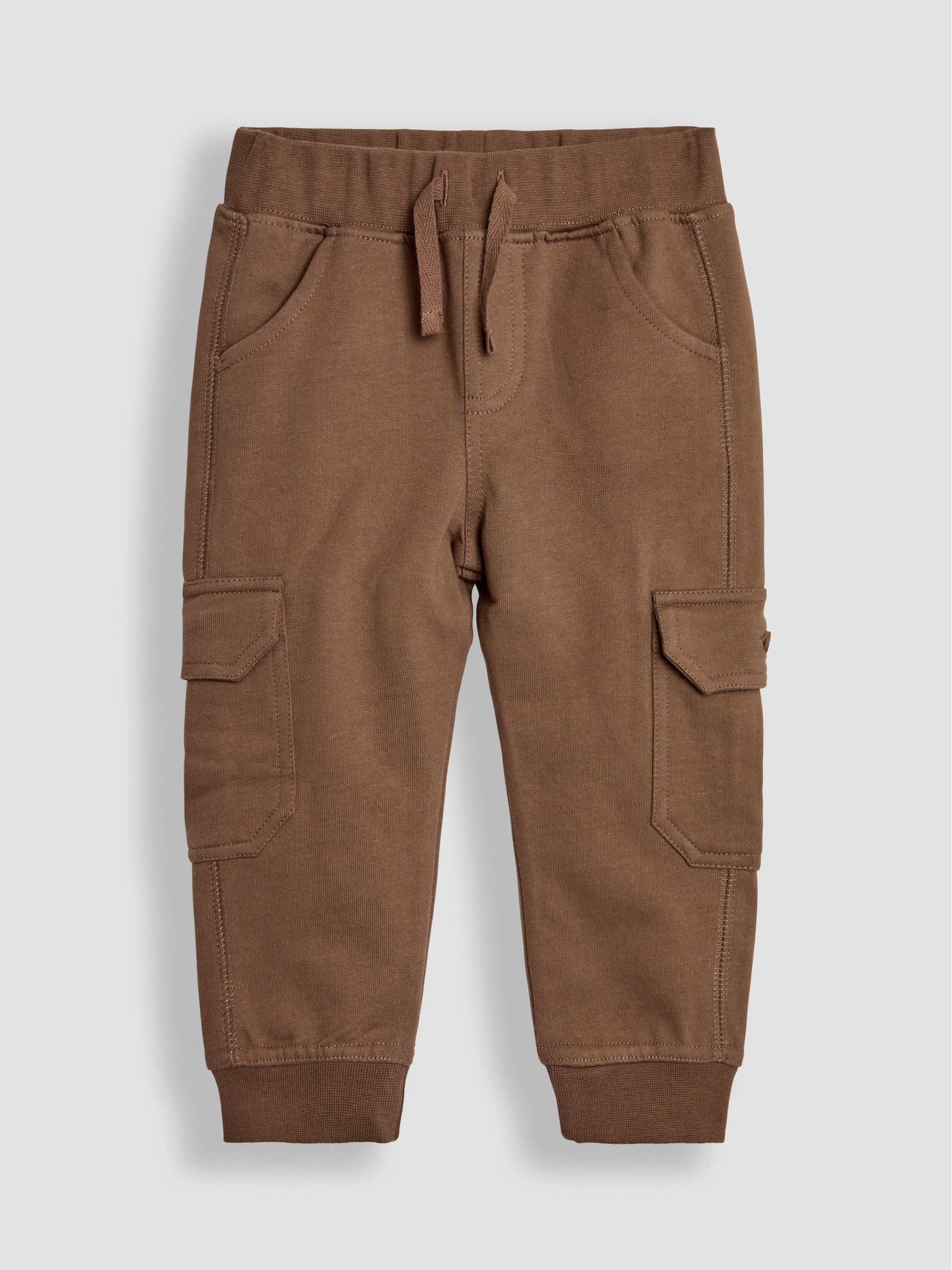 Tan Brown & Natural Marl 2-Pack Cargo Joggers - Image 4 of 8