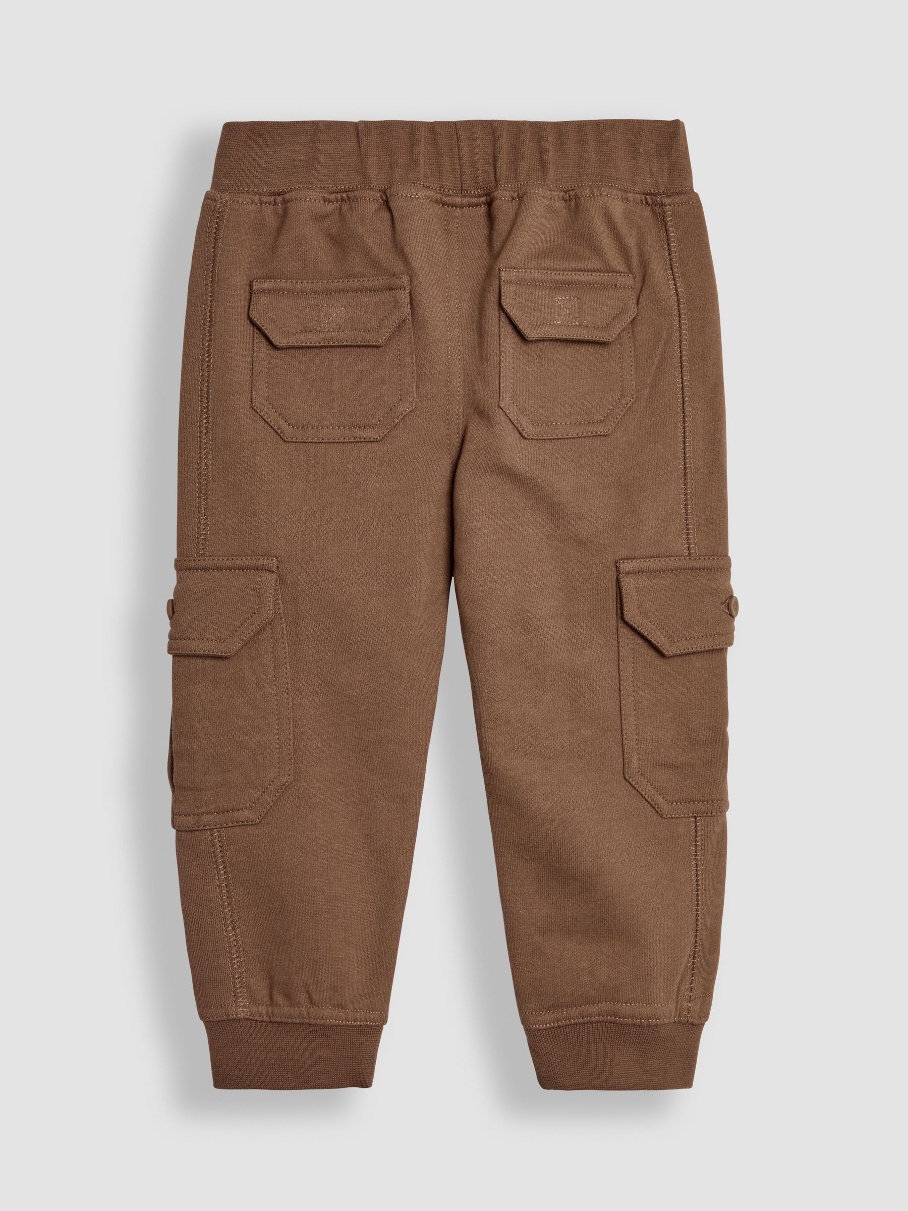 Tan Brown & Natural Marl 2-Pack Cargo Joggers - Image 5 of 5