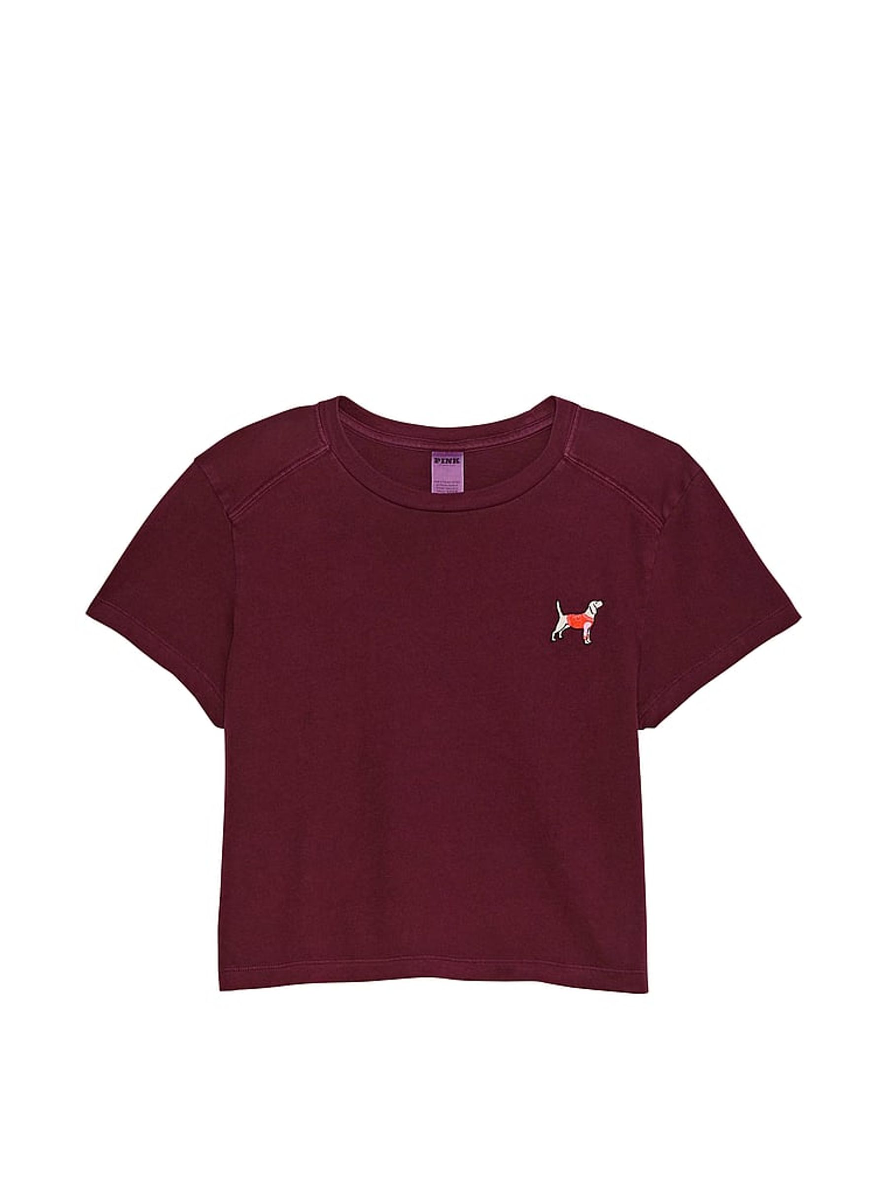 Purple Rose Crop Dreamer T-Shirt - Image 3 of 3