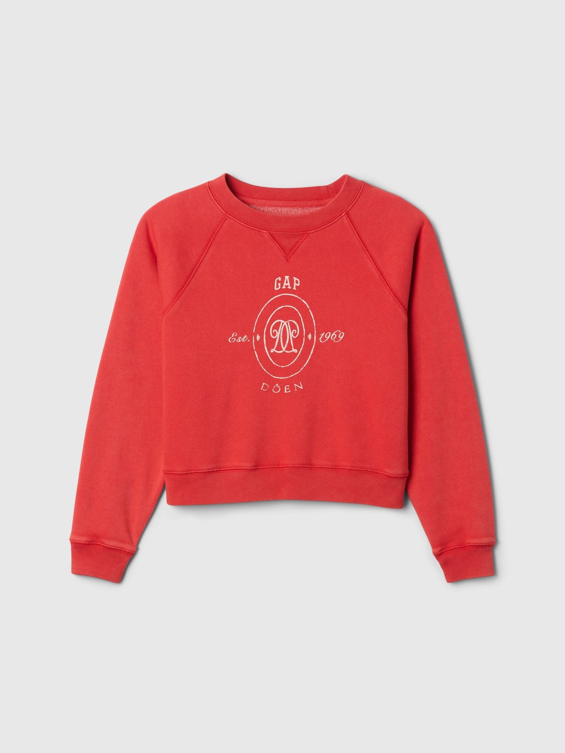 Red DÔEN Logo Jumper (Kids) - Image 5 of 5