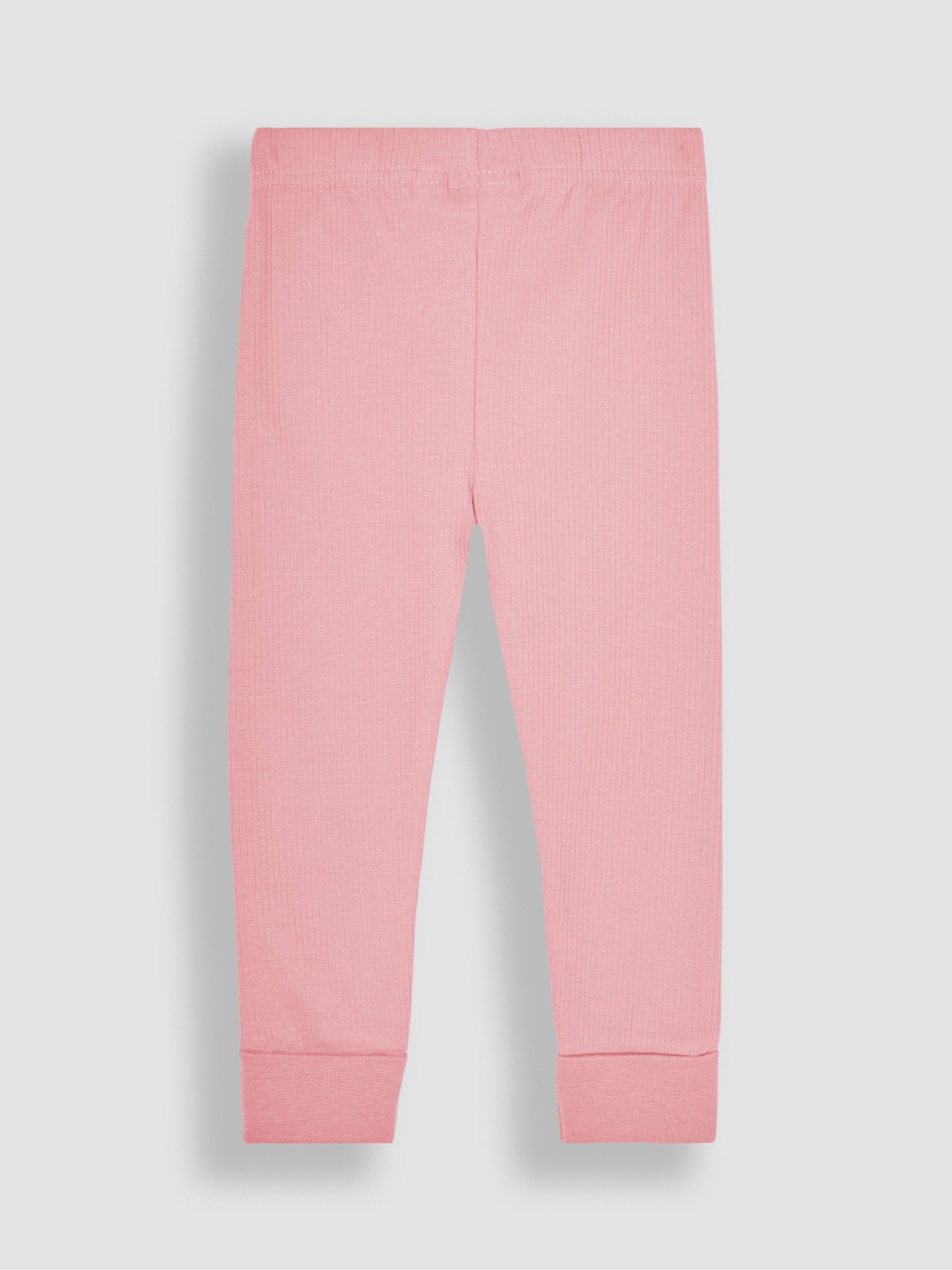 Rose Pink 2-Pack Rib Leggings - Image 5 of 7