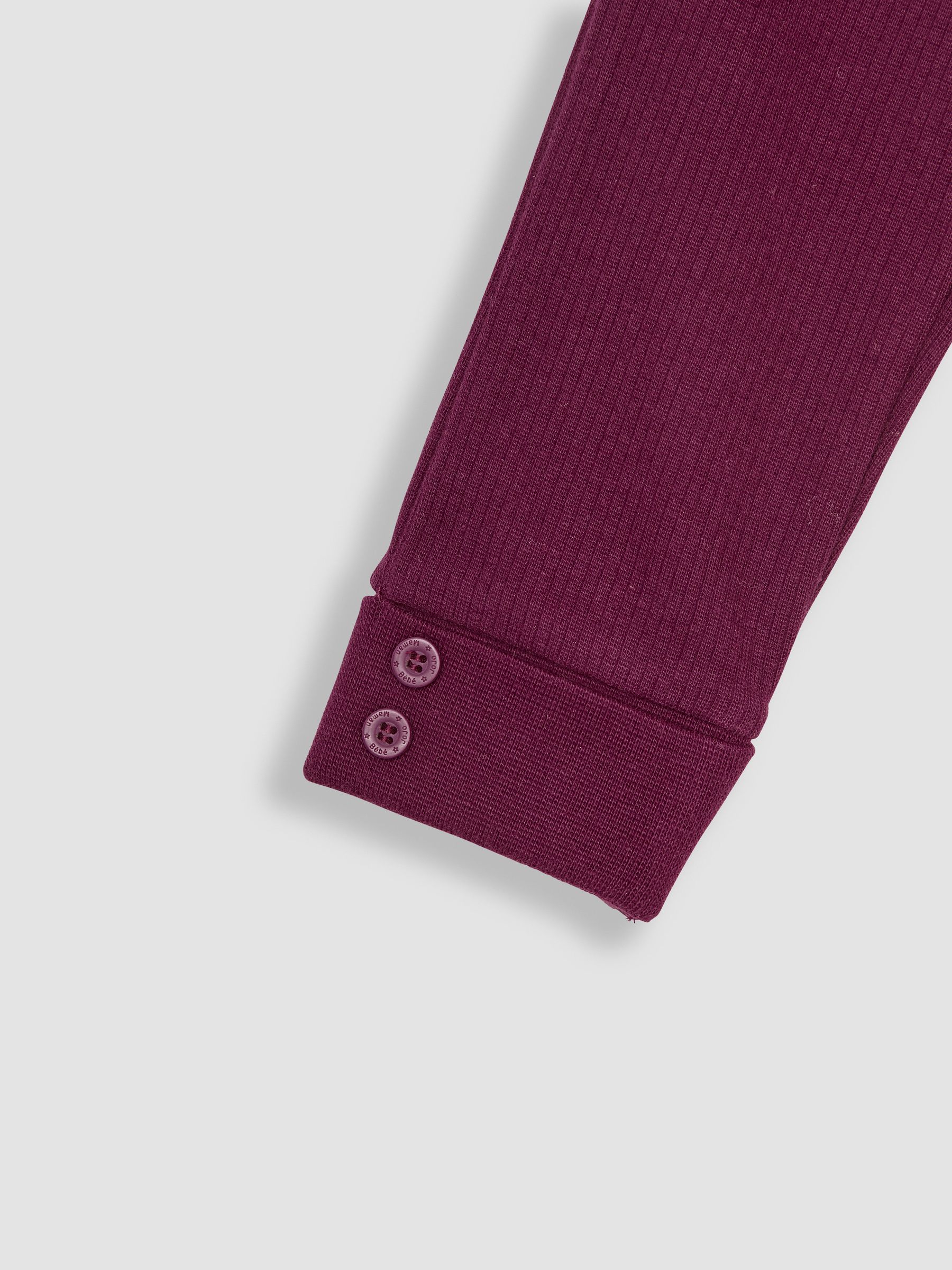 Rose Pink 2-Pack Rib Leggings - Image 6 of 7