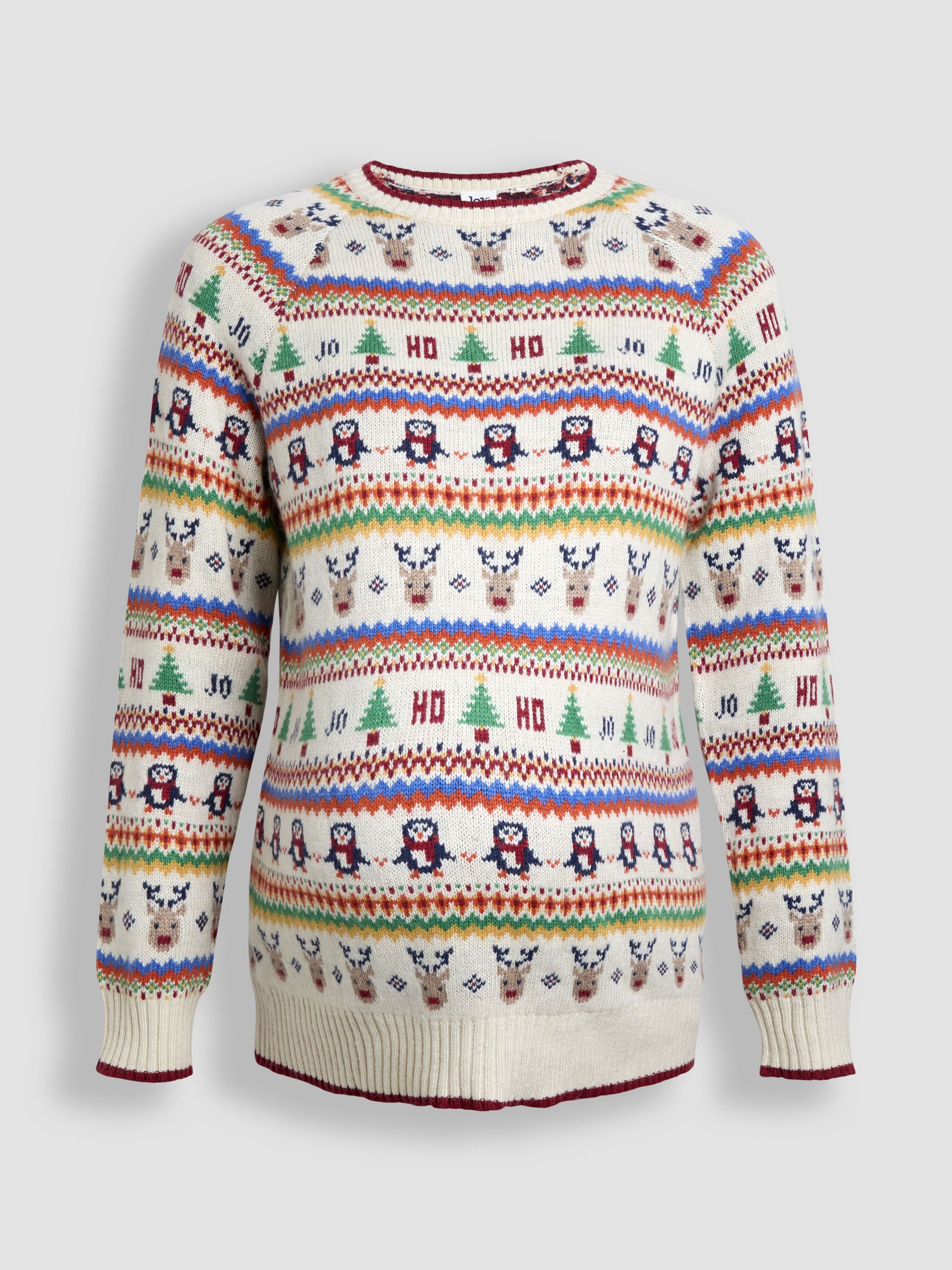 Ecru Christmas Jumper - Image 3 of 5