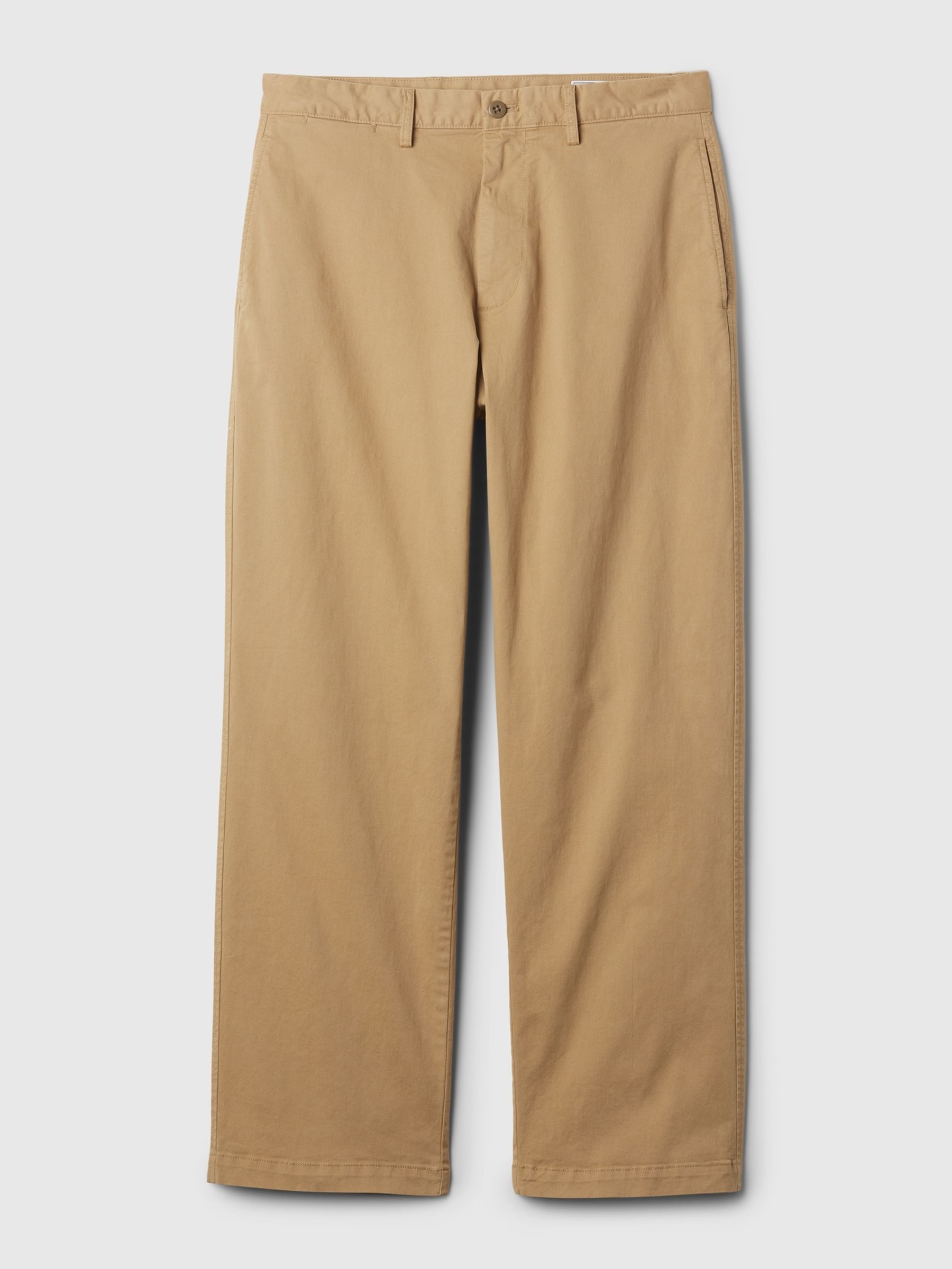 Brown 90's Loose Fit Stretch Chino Trousers | Gap