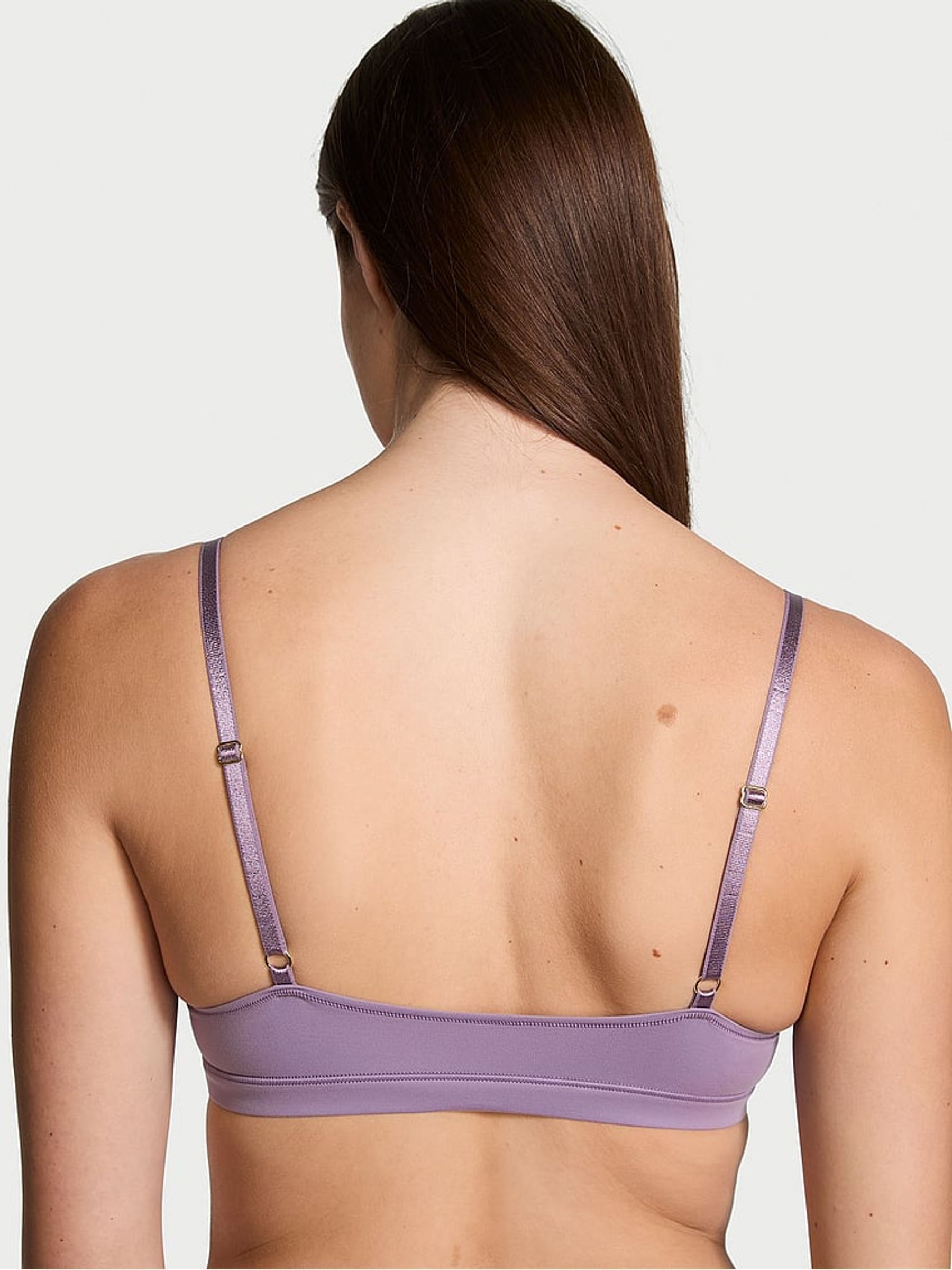 Frozen Plum Purple FeatherSoft™ Triangle Bralette - Image 2 of 4