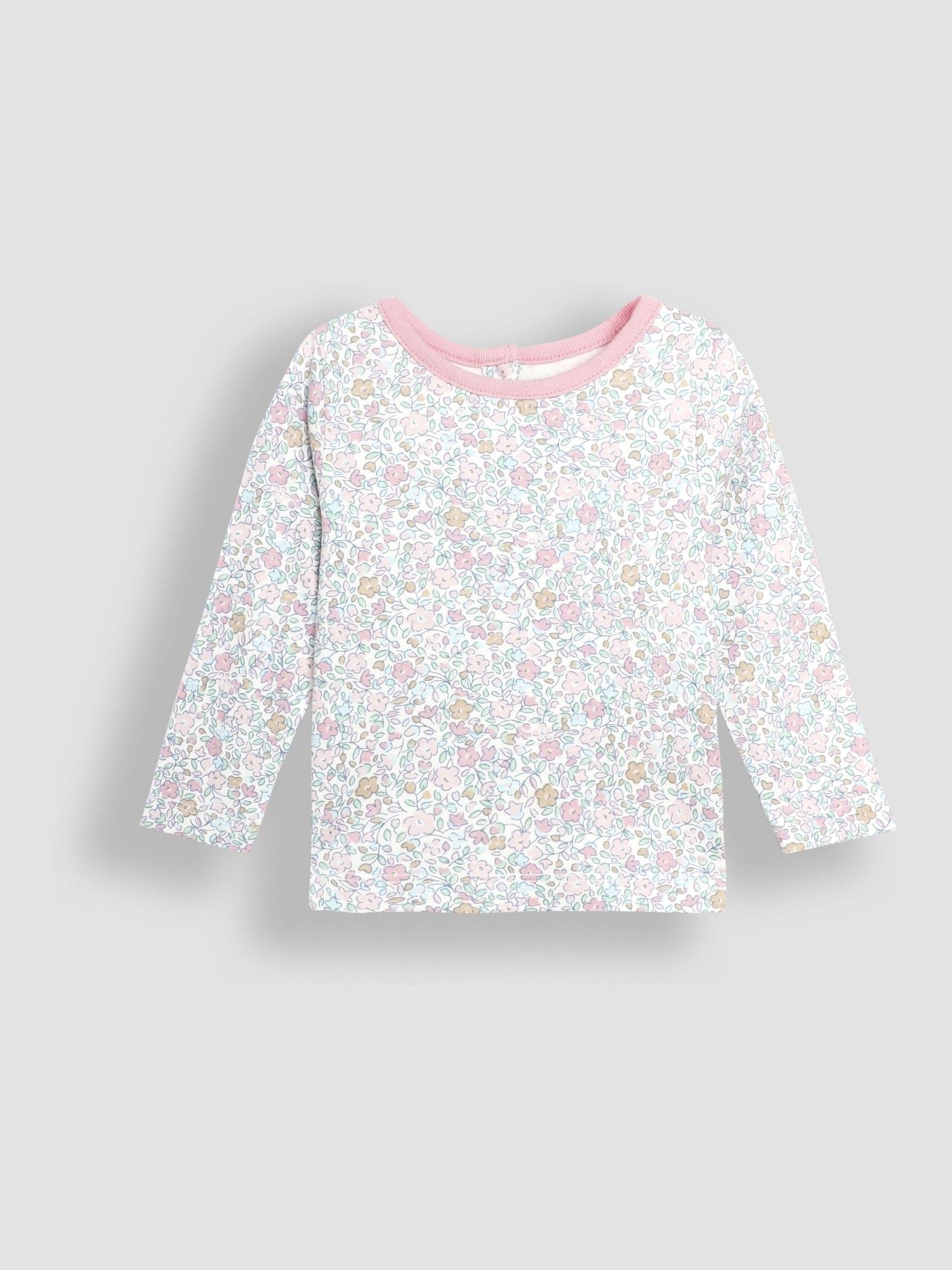 Duck Egg Mouse Velour Pinafore Dress And Top Set 2 Pack - Image 4 of 6