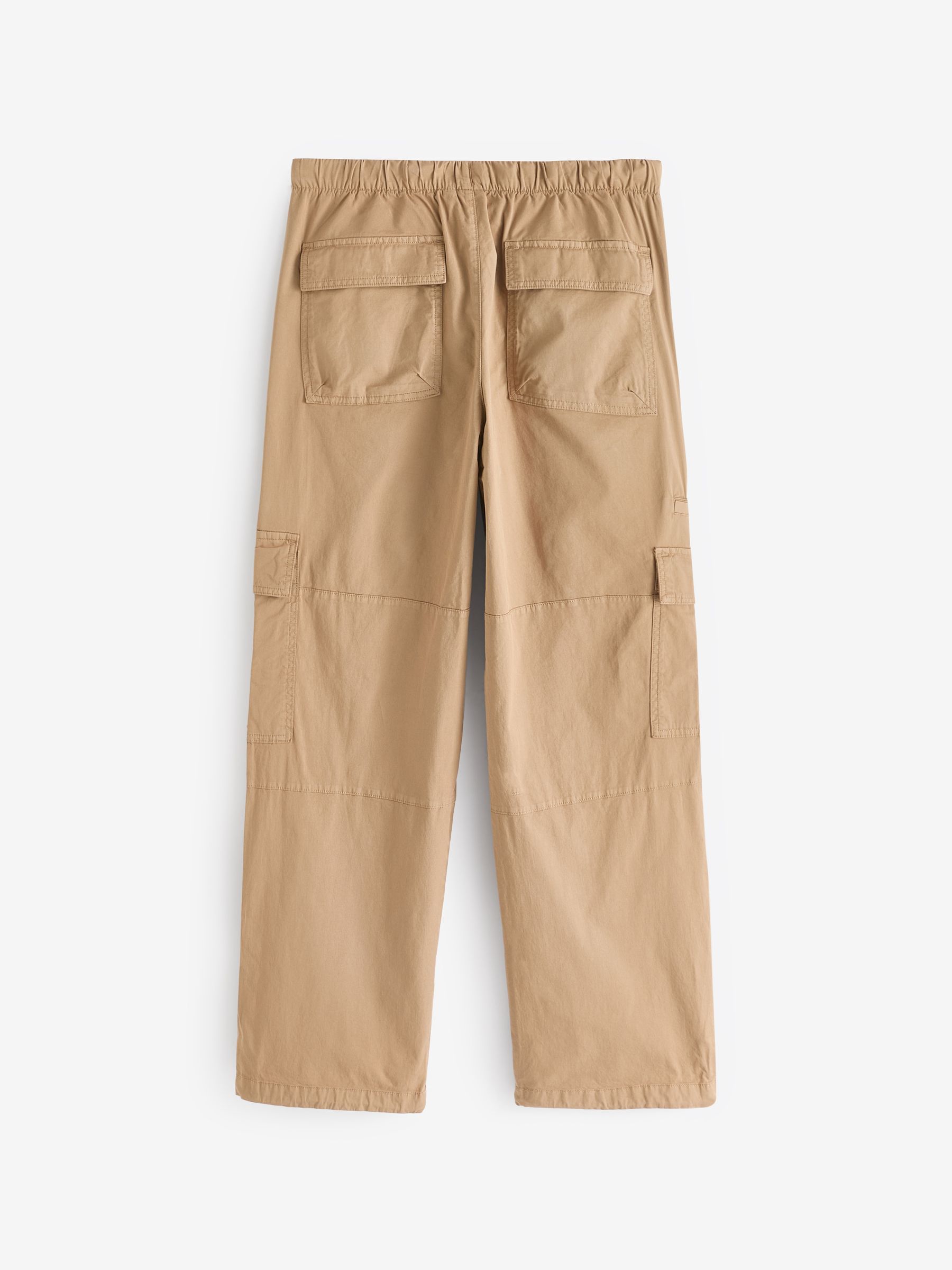 Brown Cargo Easy Trousers - Image 7 of 8