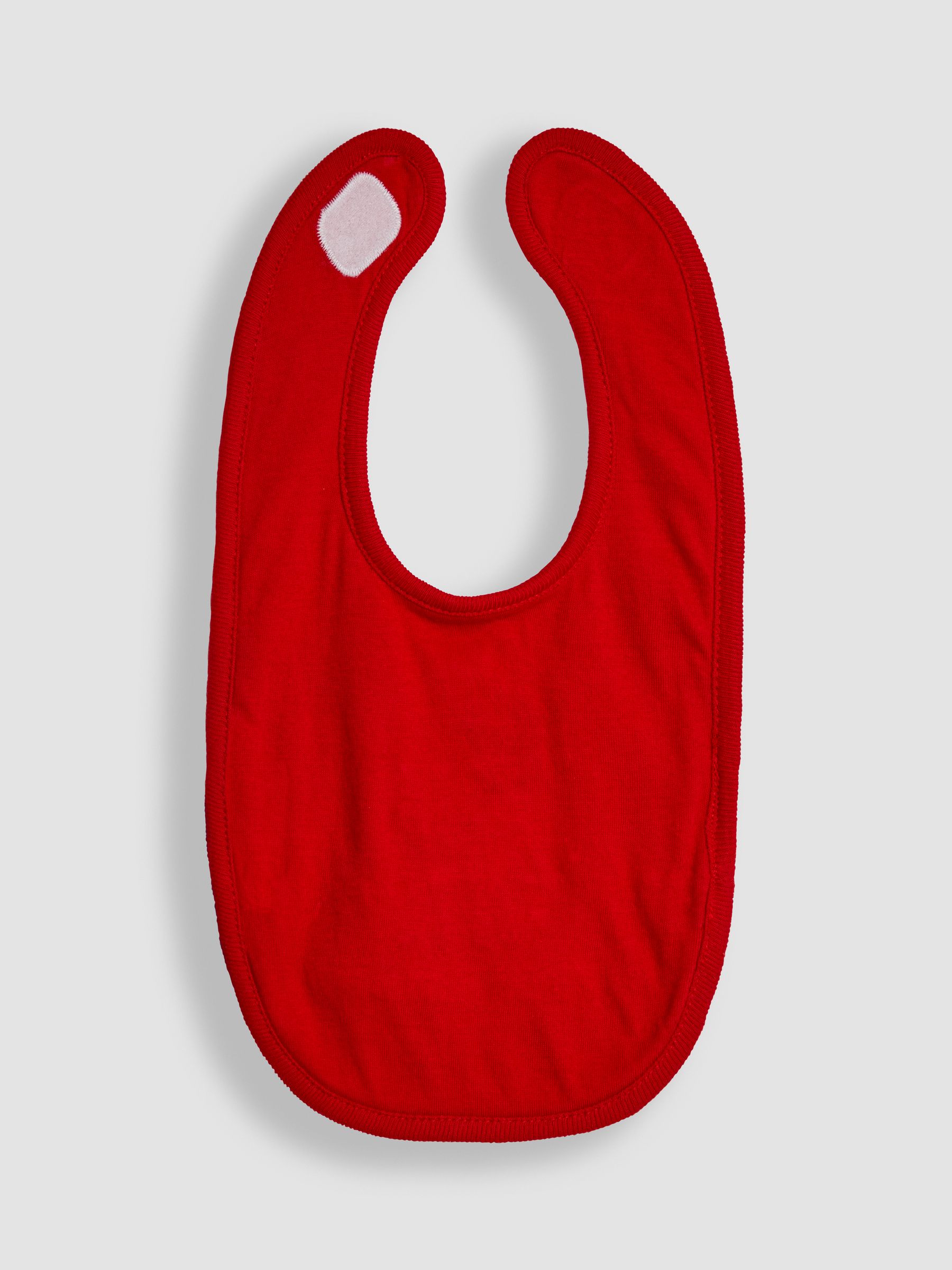 Red Reindeer Bib - Image 2 of 3